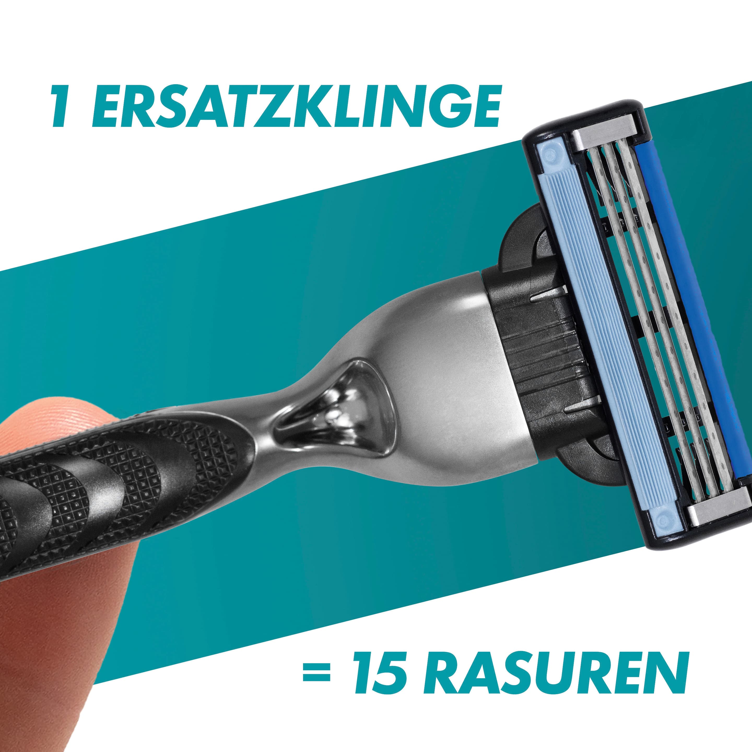 Gillette MACH3 Rasierer mit 1ner Klinge online bestellen | MLLER Gillette MACH3 Rasierer mit 1ner Klinge online bestellen | MLLER