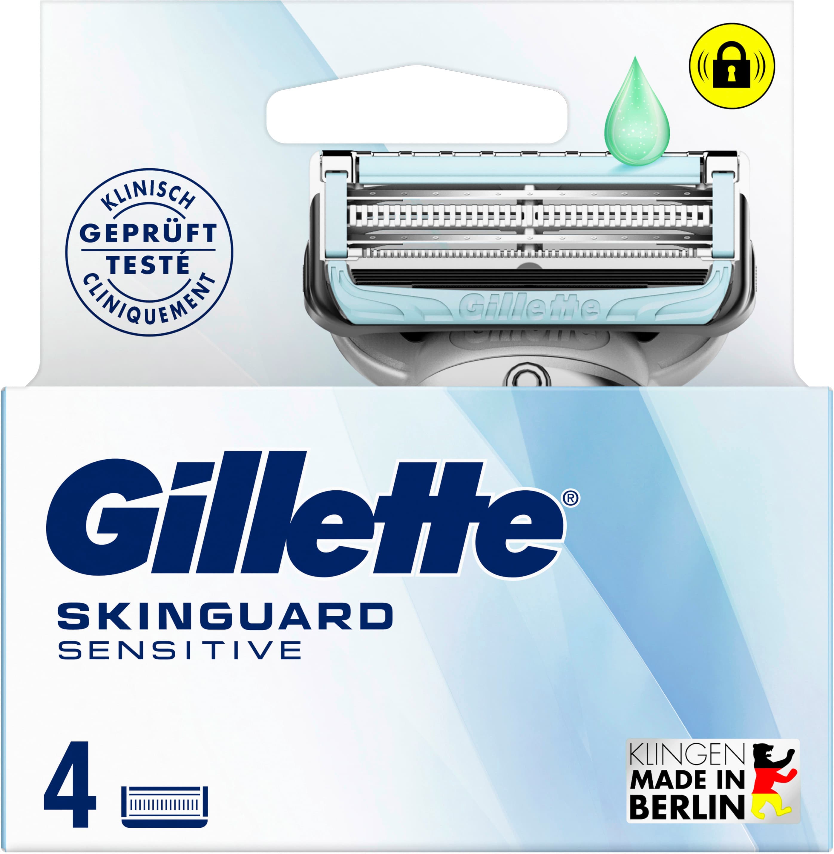 Gillette SkinGuard Sensitive System Rasierklingen