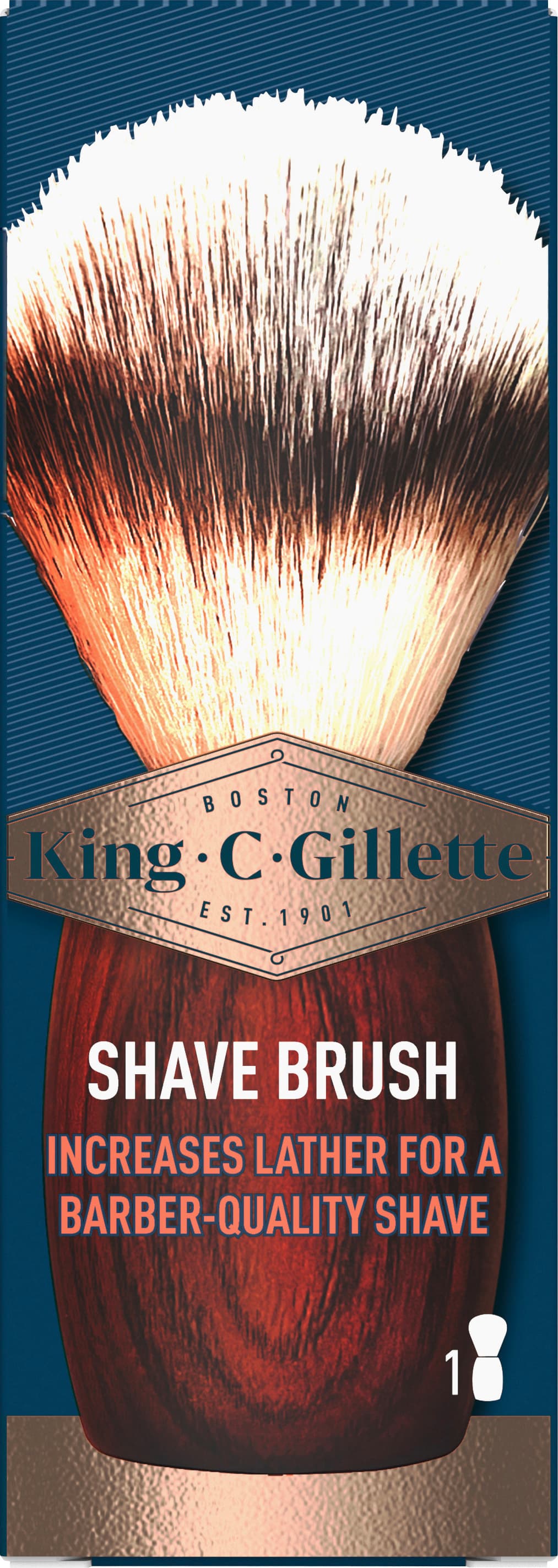 King C. Gillette Rasierpinsel