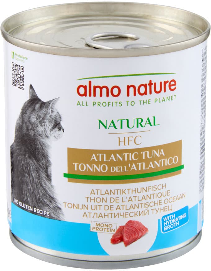 almo nature Katzennassfutter Adult Natural Atlantikthunfisch