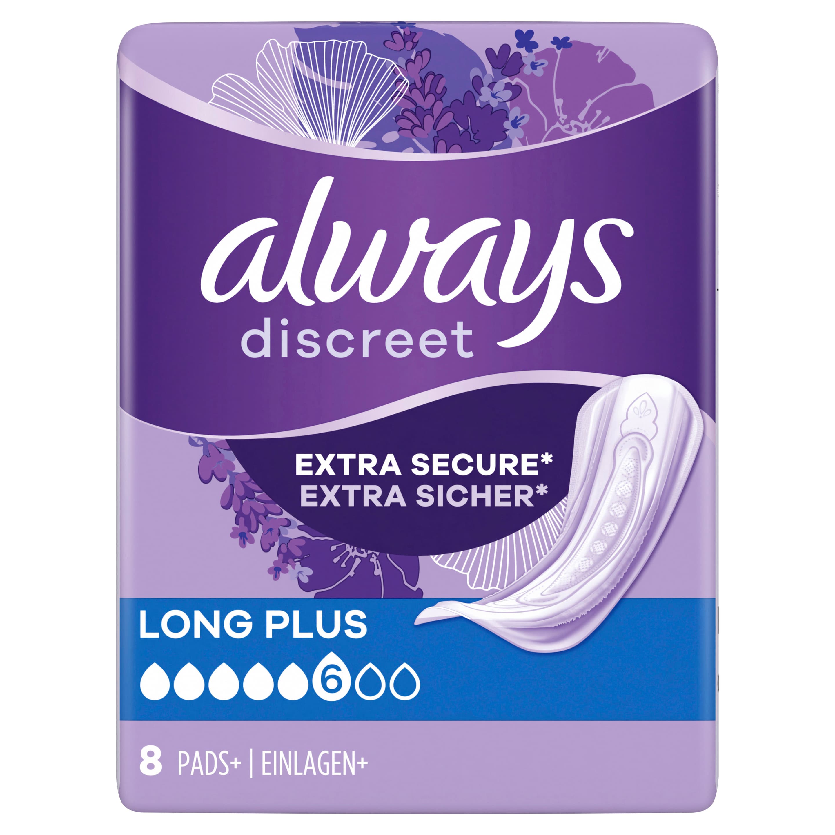 Always Discreet Inkontinenz Discreet Long Plus