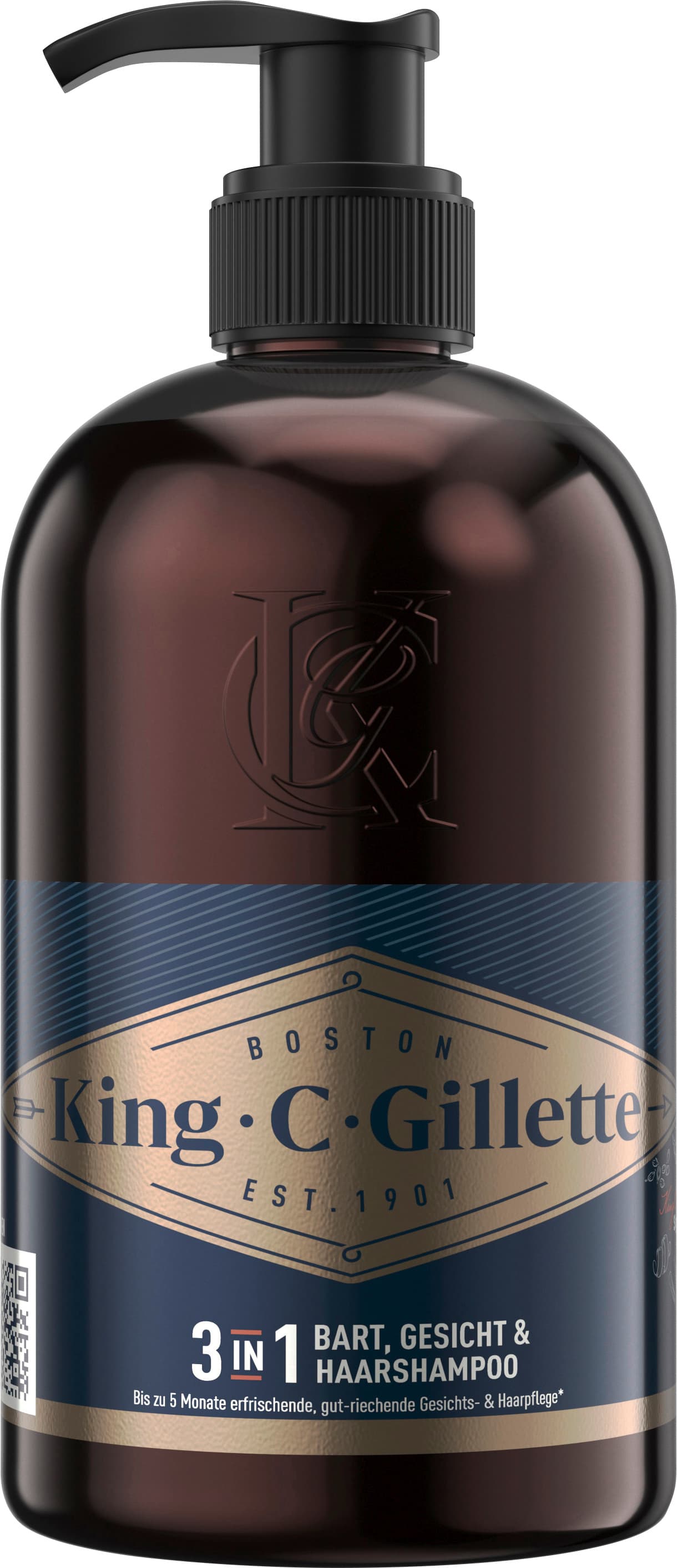 King C. Gillette Bartpflege Bartshampoo