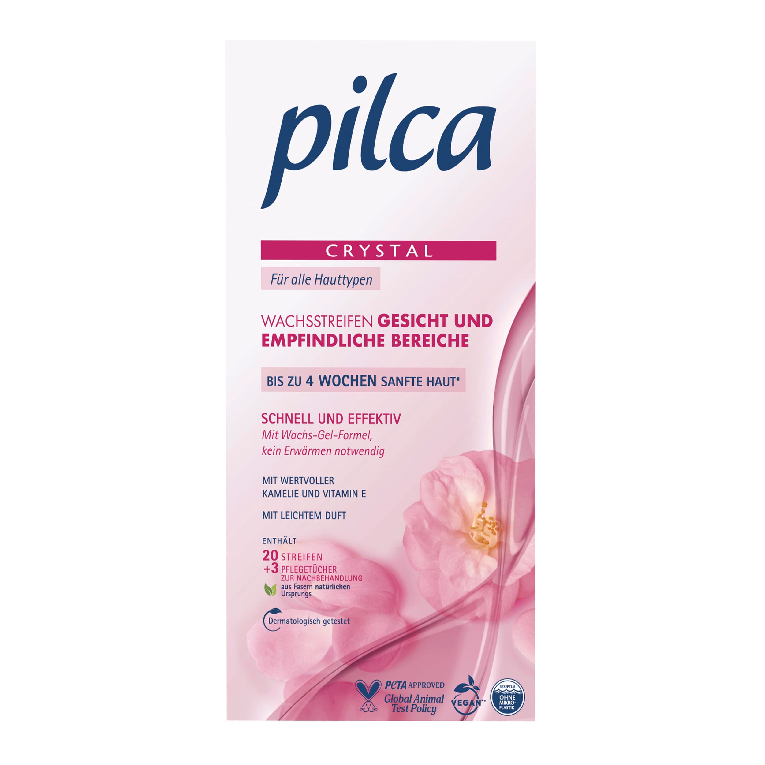 Pilca Kaltwachsstreifen Gesicht
