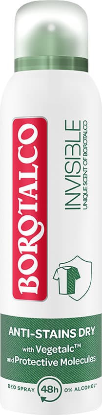BOROTALCO Deospray Invisible Unique