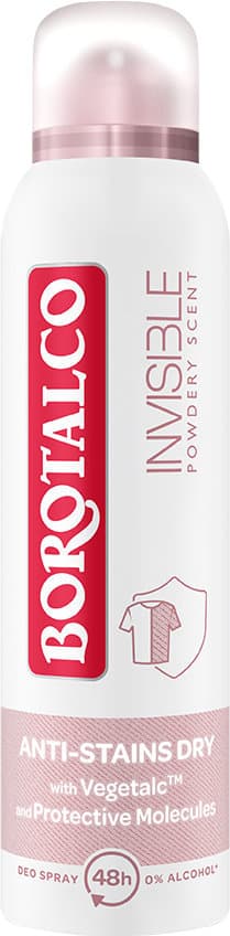BOROTALCO Deospray Invisible Powdery Scent