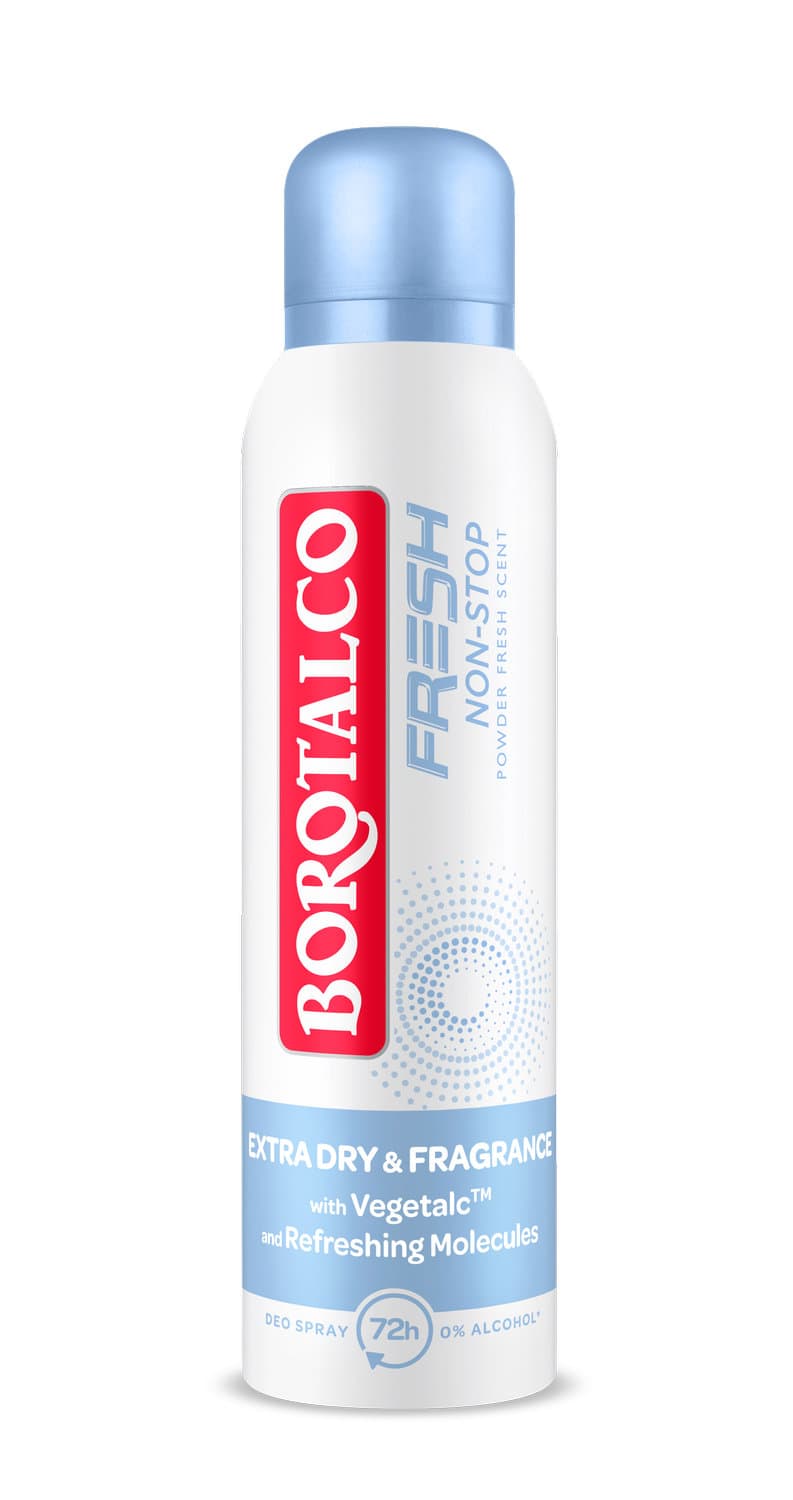 BOROTALCO Deo Spray Fresh Non-Stop Powder Fres
