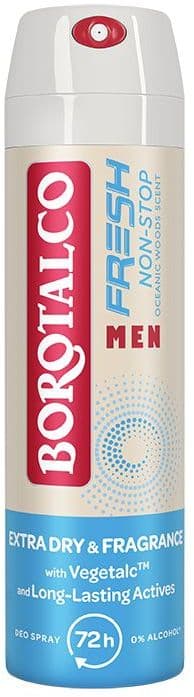 BOROTALCO MEN Fresh Non-Stop Oceanic Woods Spray