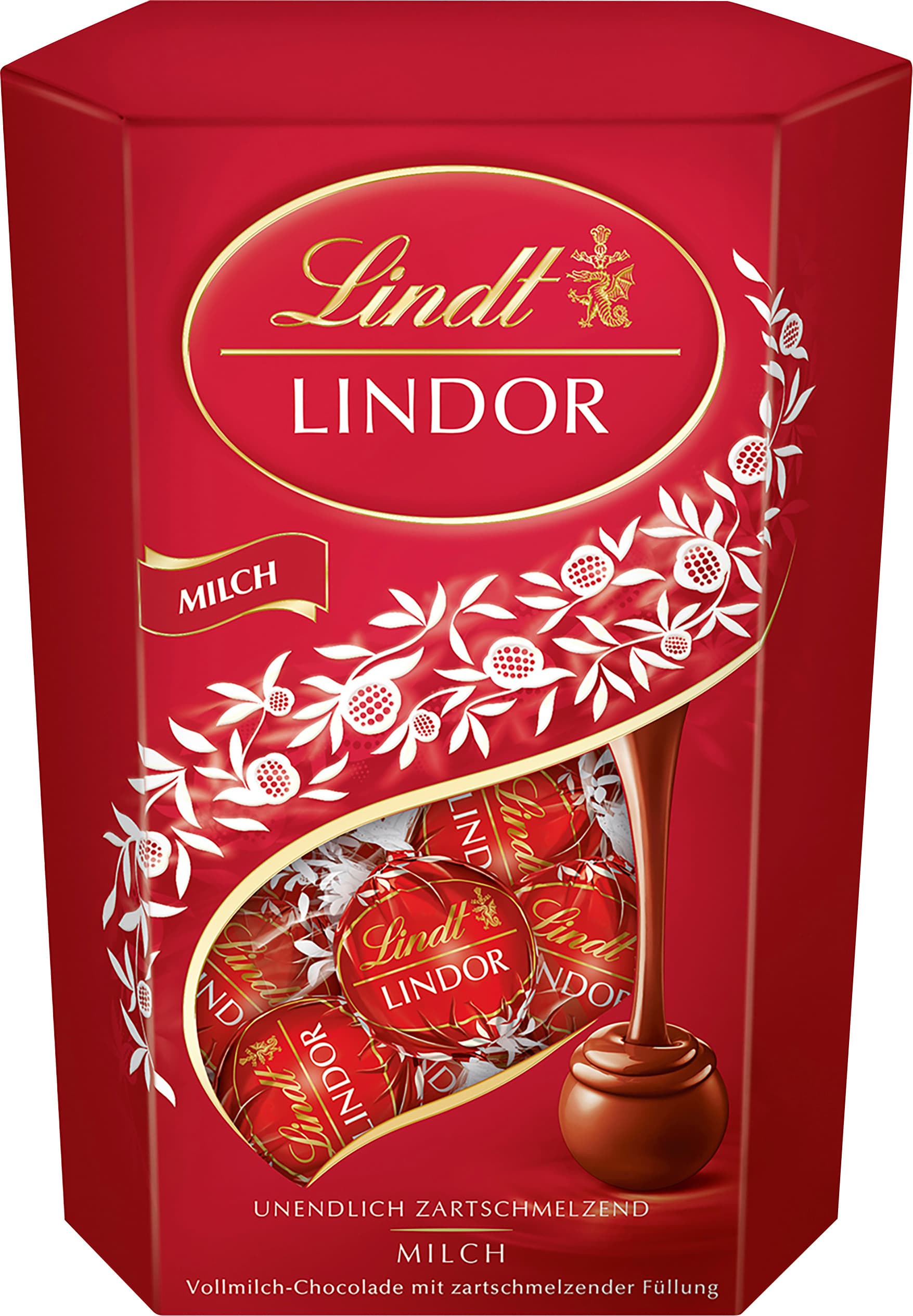 Bombones Lindt Lindor de chocolate con leche