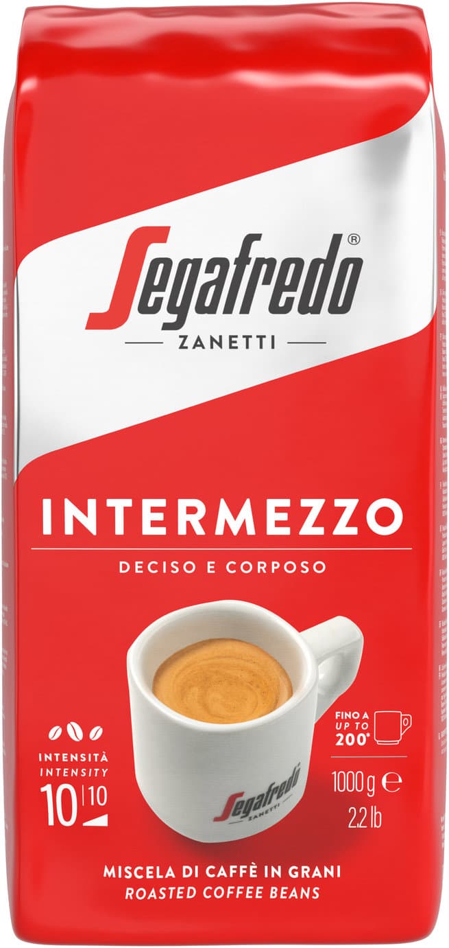 Segafredo Röstkaffee Intermezzo Ganze Bohne
