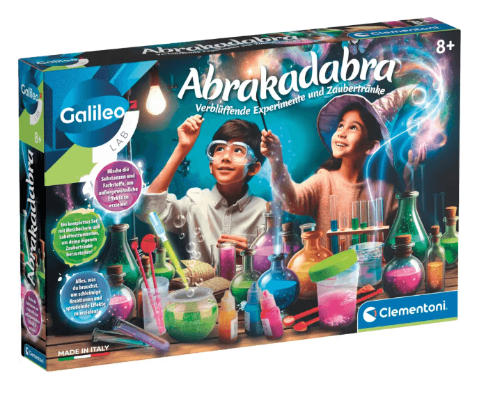 Clementoni Galileo Abracadabra – Die Magie der Wissenschaft Experimentierkasten