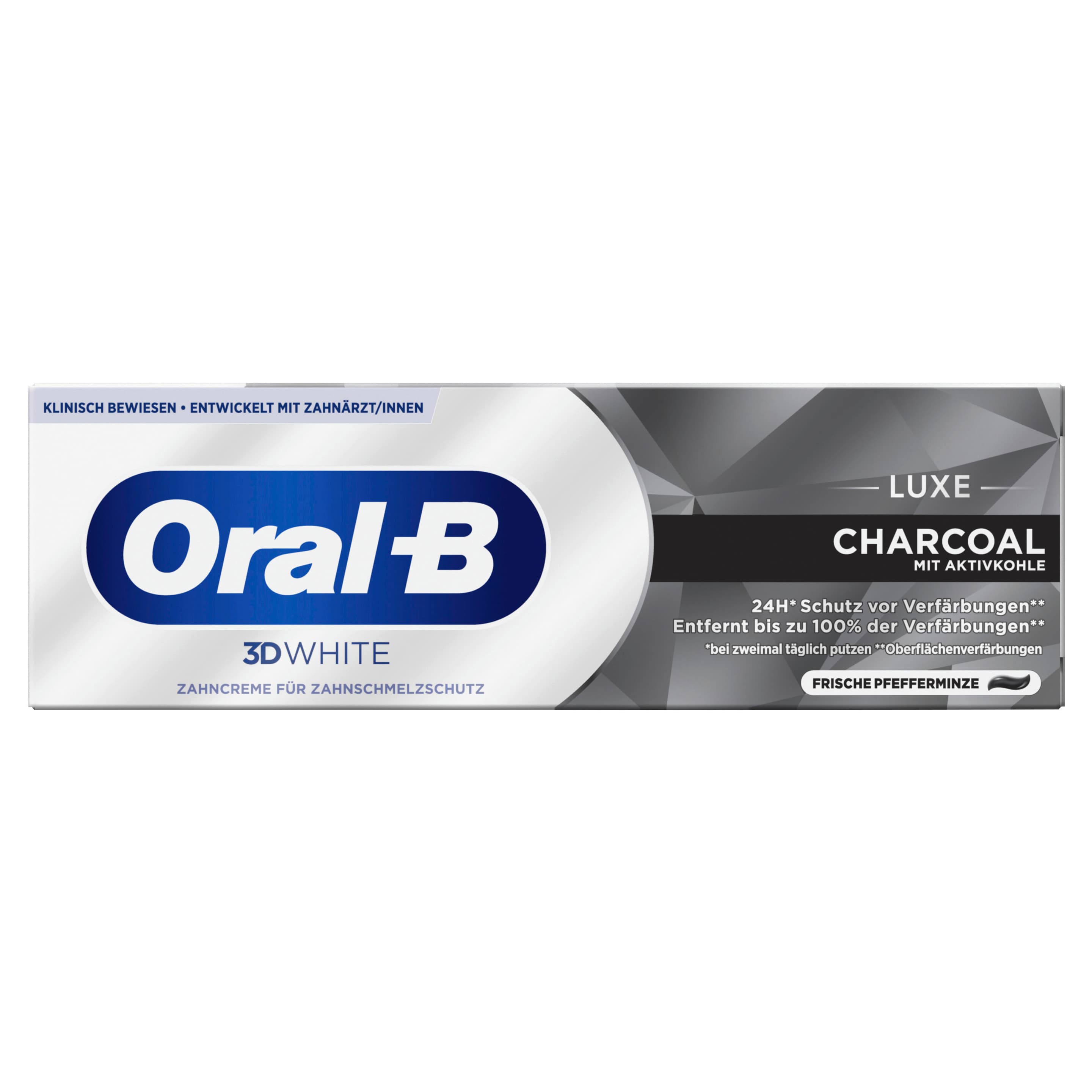 Oral-B Zahnpasta 3D White Luxe Charcoal