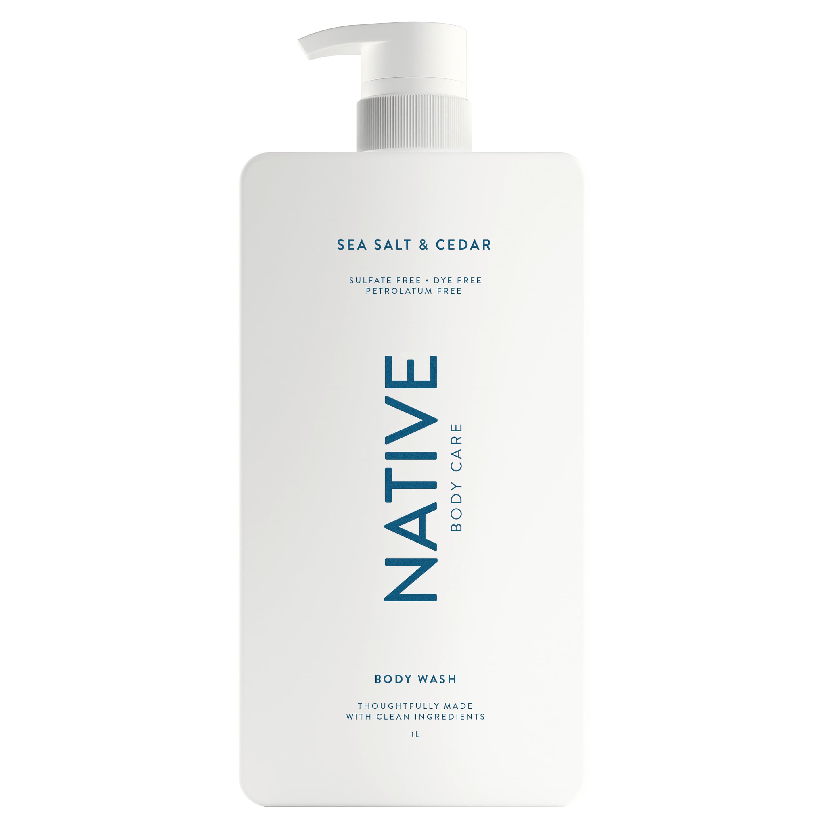 NATIVE Duschgel Sea Salt & Cedar