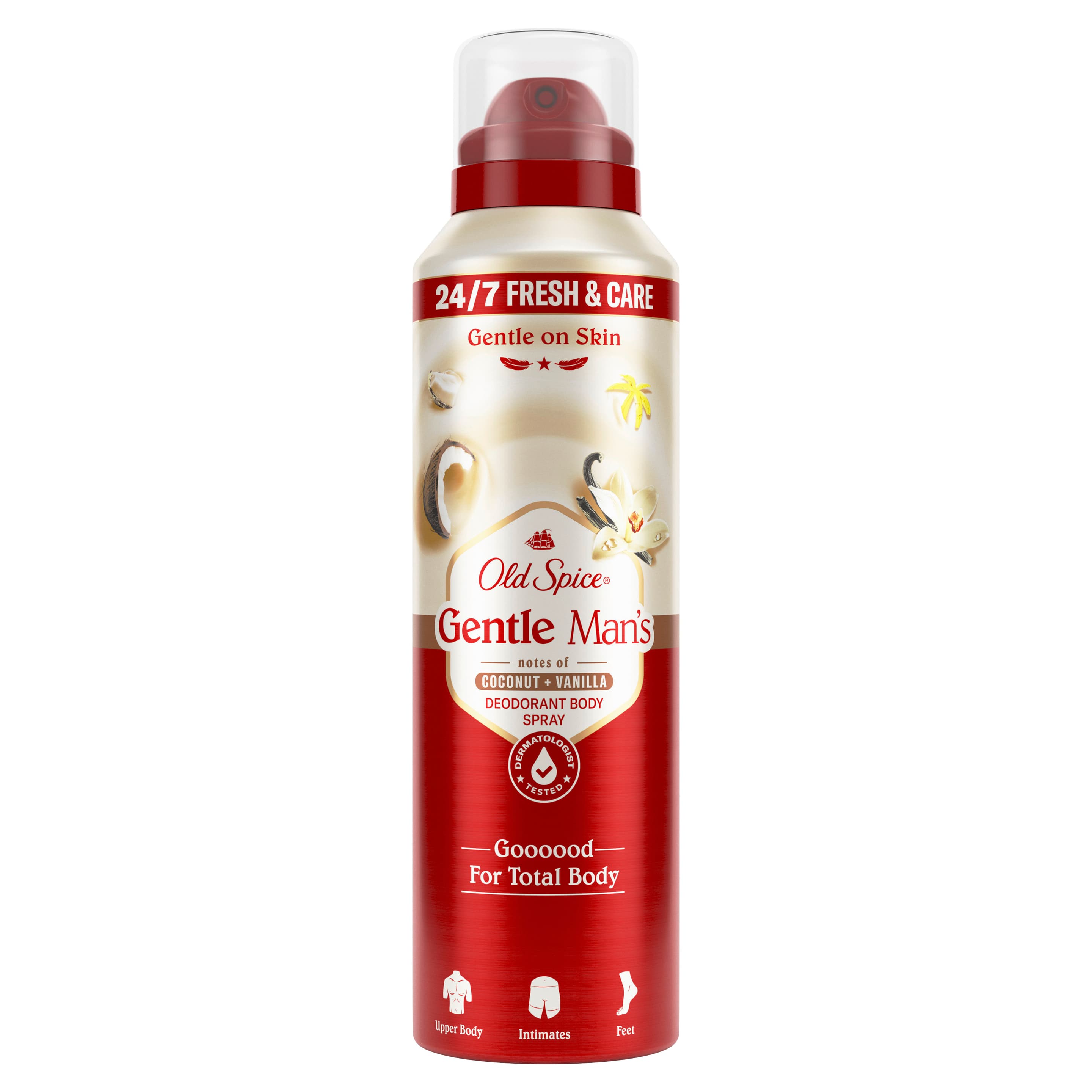 Old Spice Gentle Man's Bodyspray Coconut & Vanilla