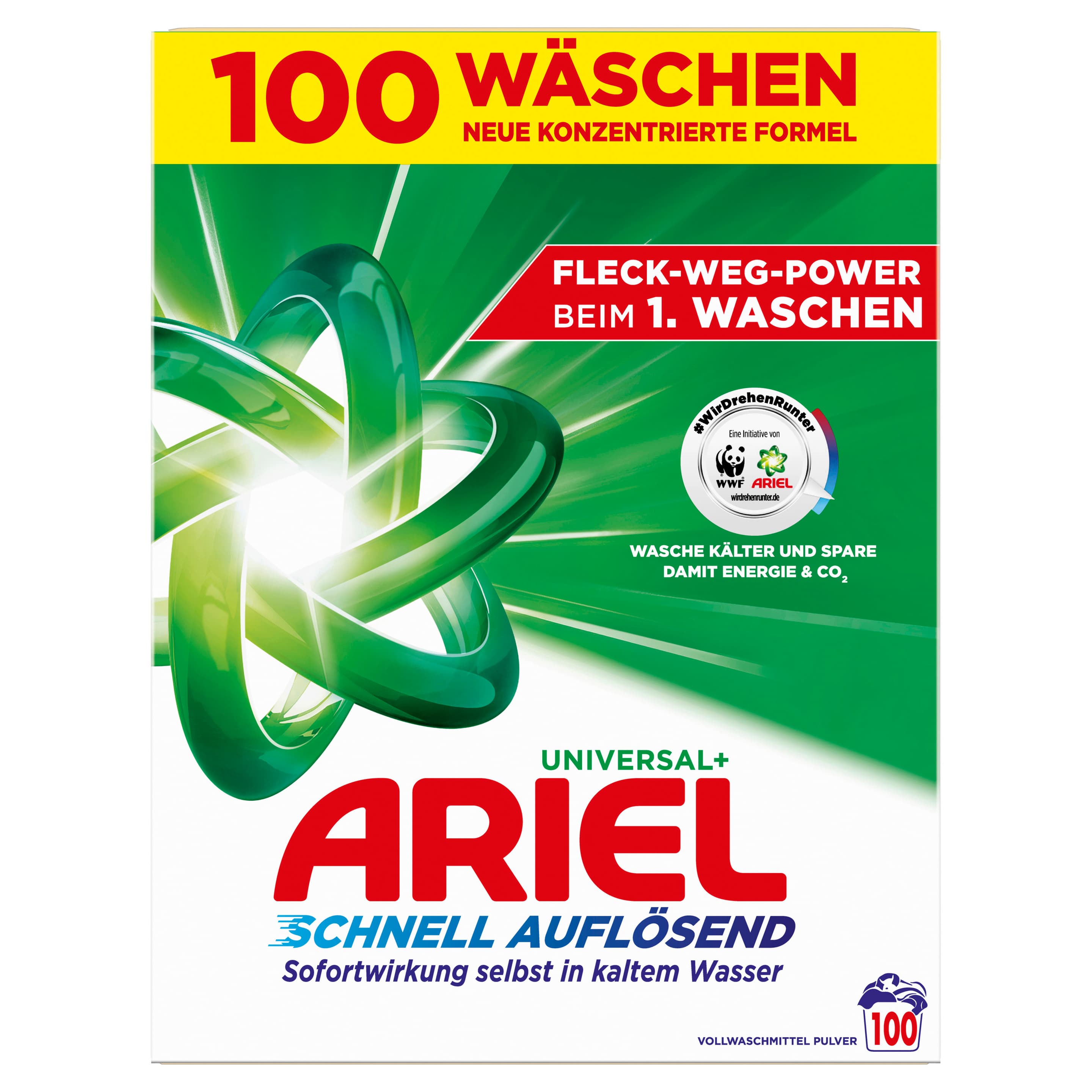 Ariel Vollwaschmittel Pulver Universal 100WL