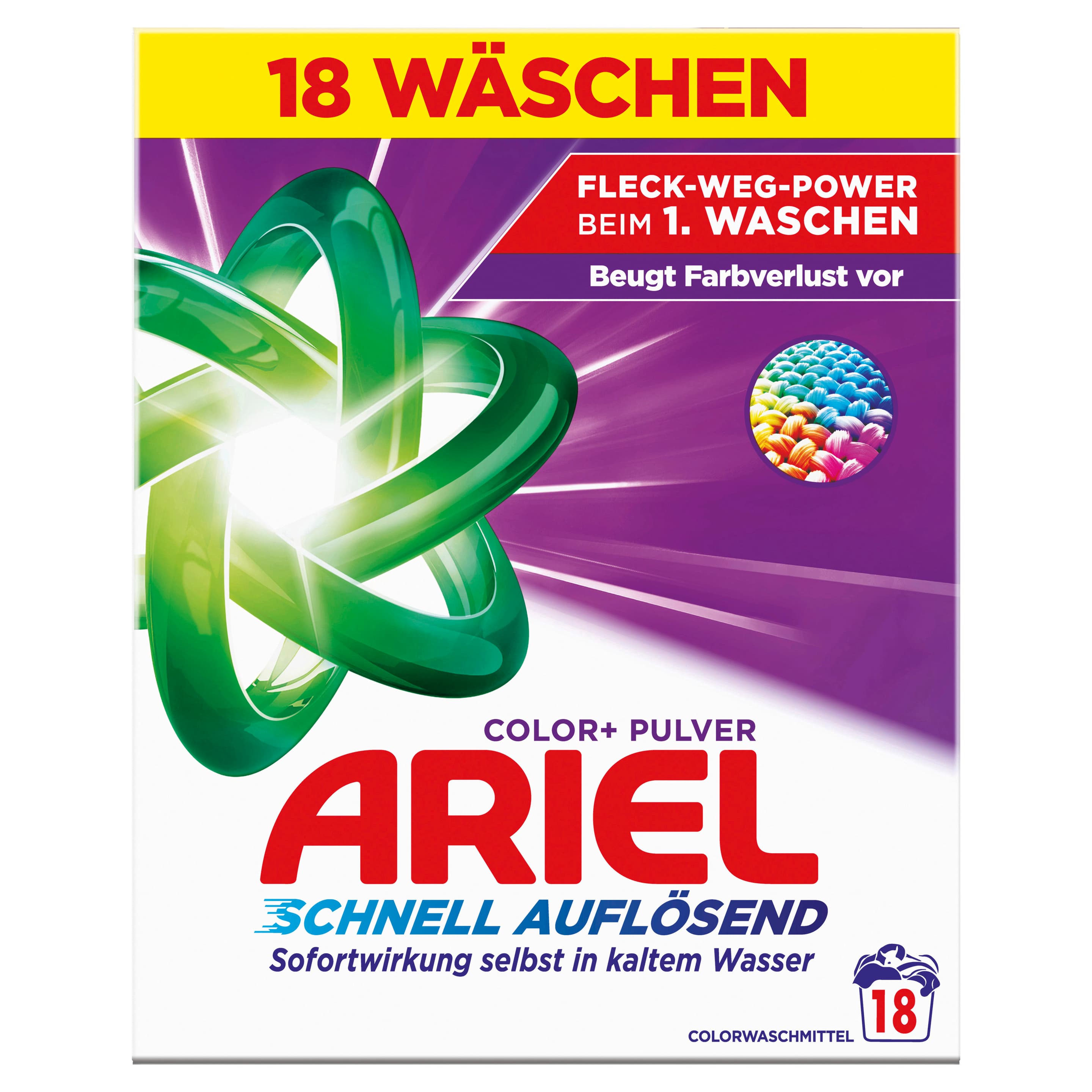 Ariel Colorwaschmittel Pulver 18WL