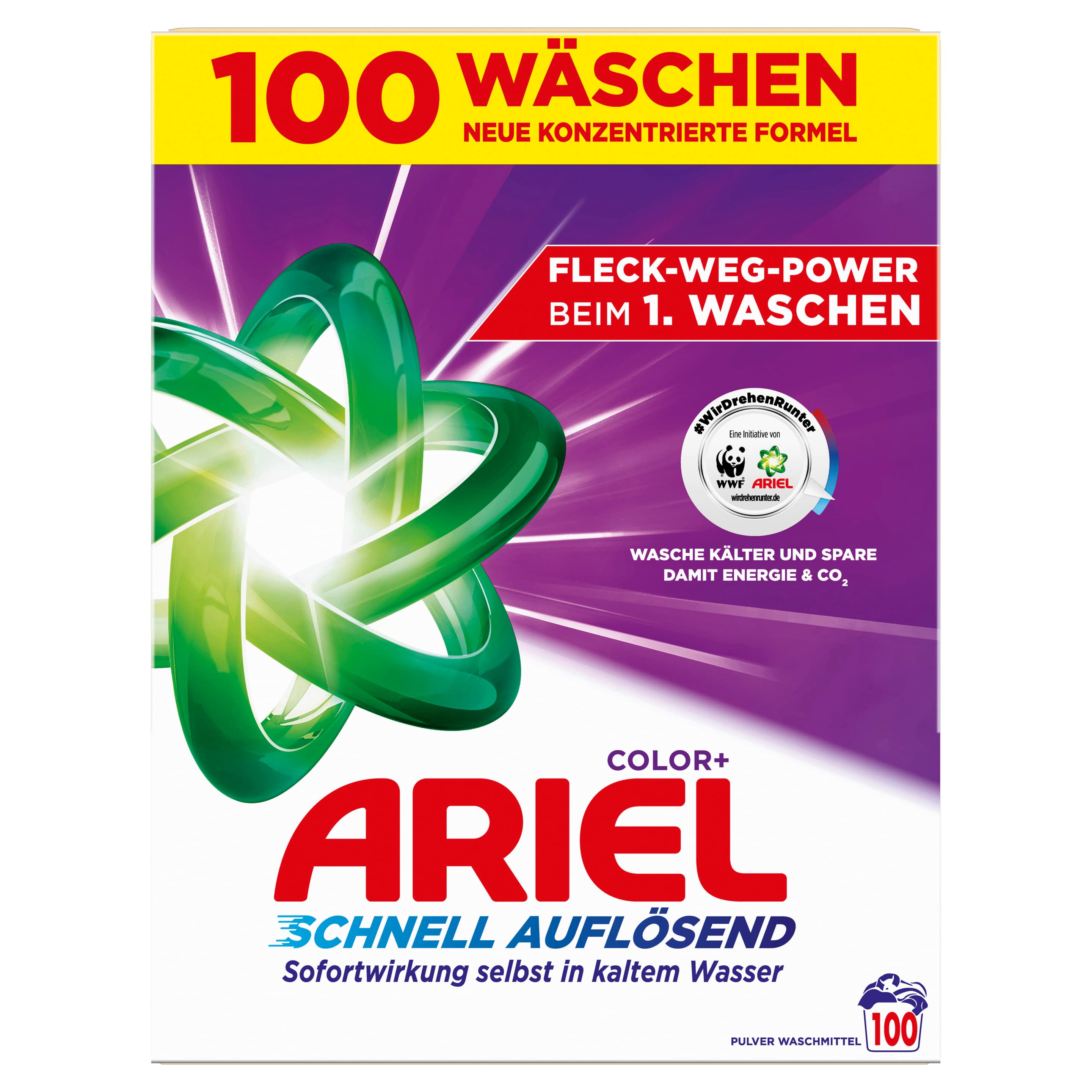 Ariel Colorwaschmittel Pulver 100WL