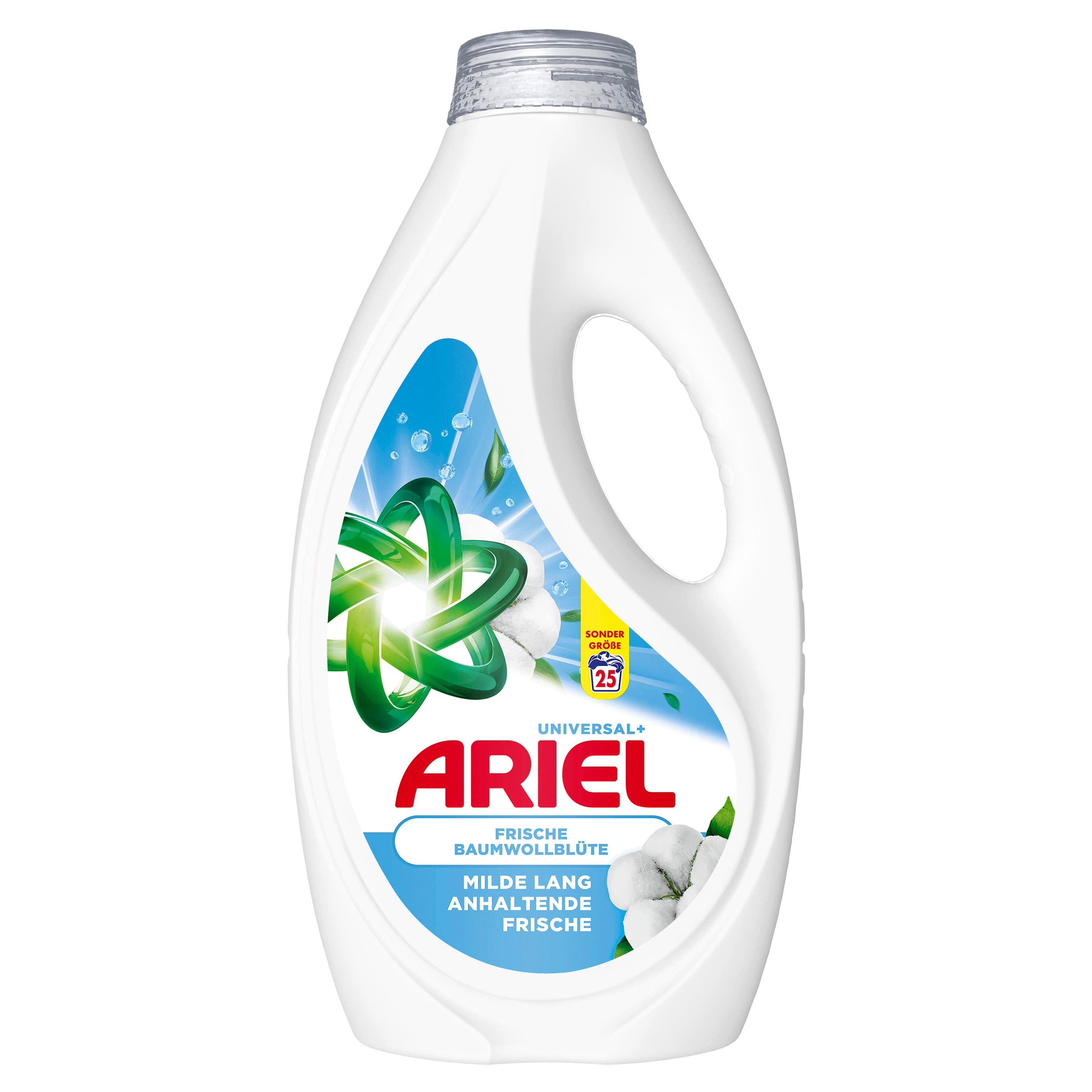 Ariel Vollwaschmittel Flüssig Frische Baumwollblüte 25WL