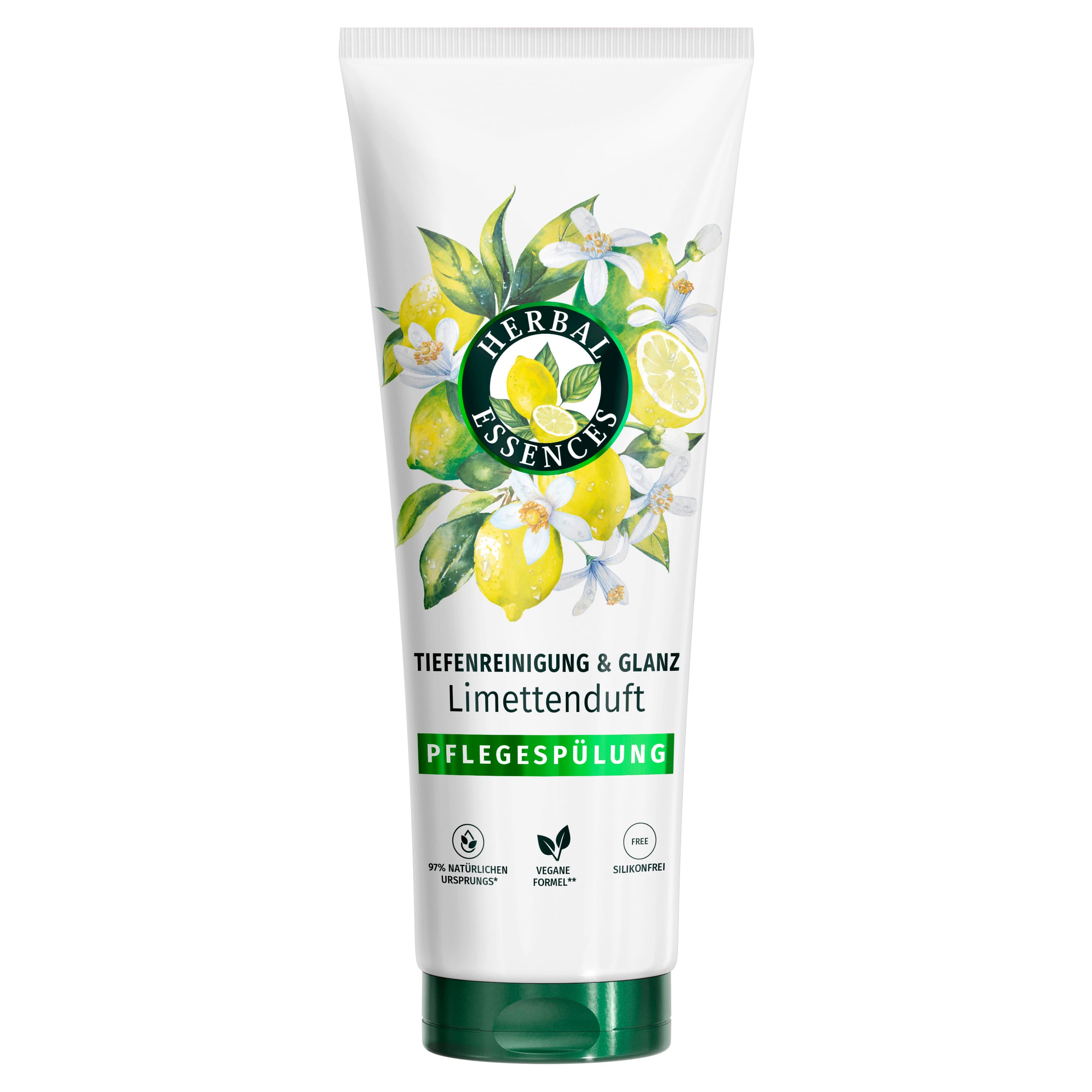 Herbal Essences Tiefenreinugung & Glanz Limettenduft Pflegespülung