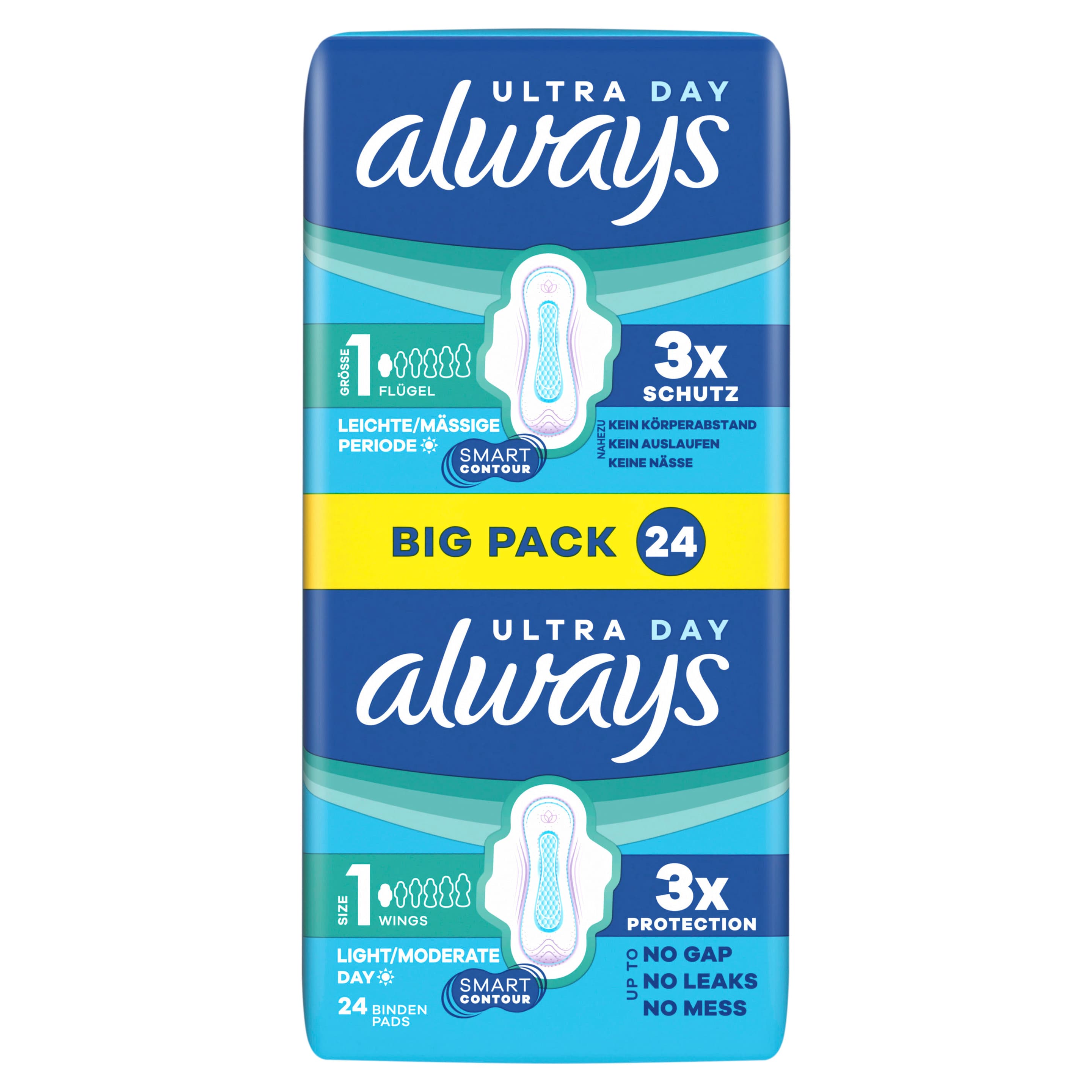 ALWAYS Ultra Leichte/ Mässige Periode (Größe 1) Damenbinden