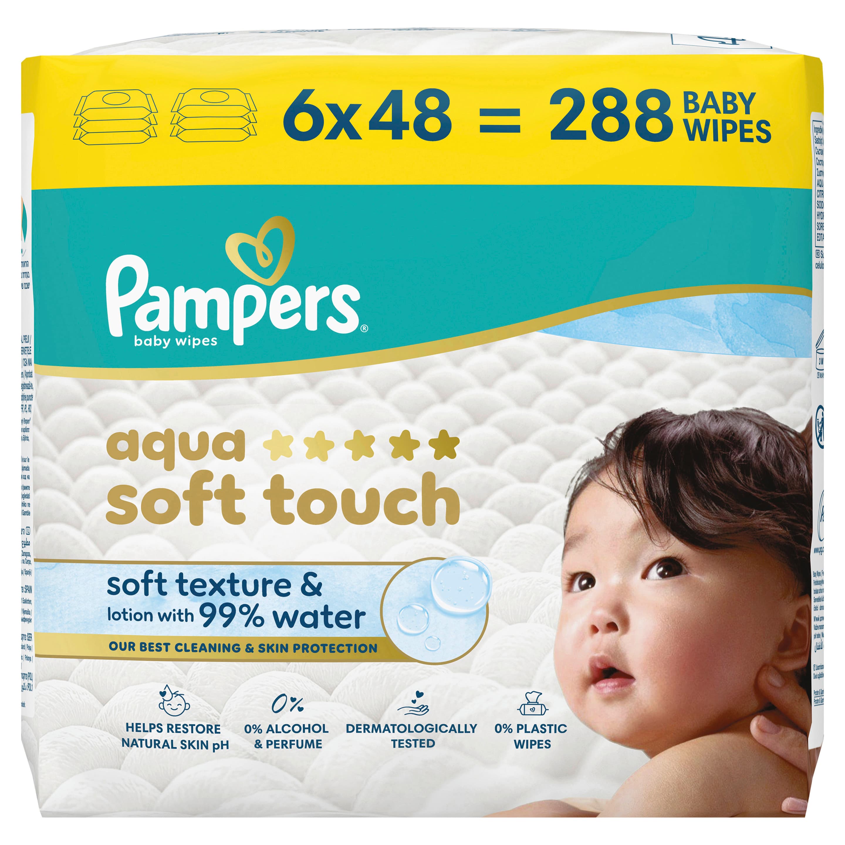 Pampers Aqua Soft Touch Feuchttücher