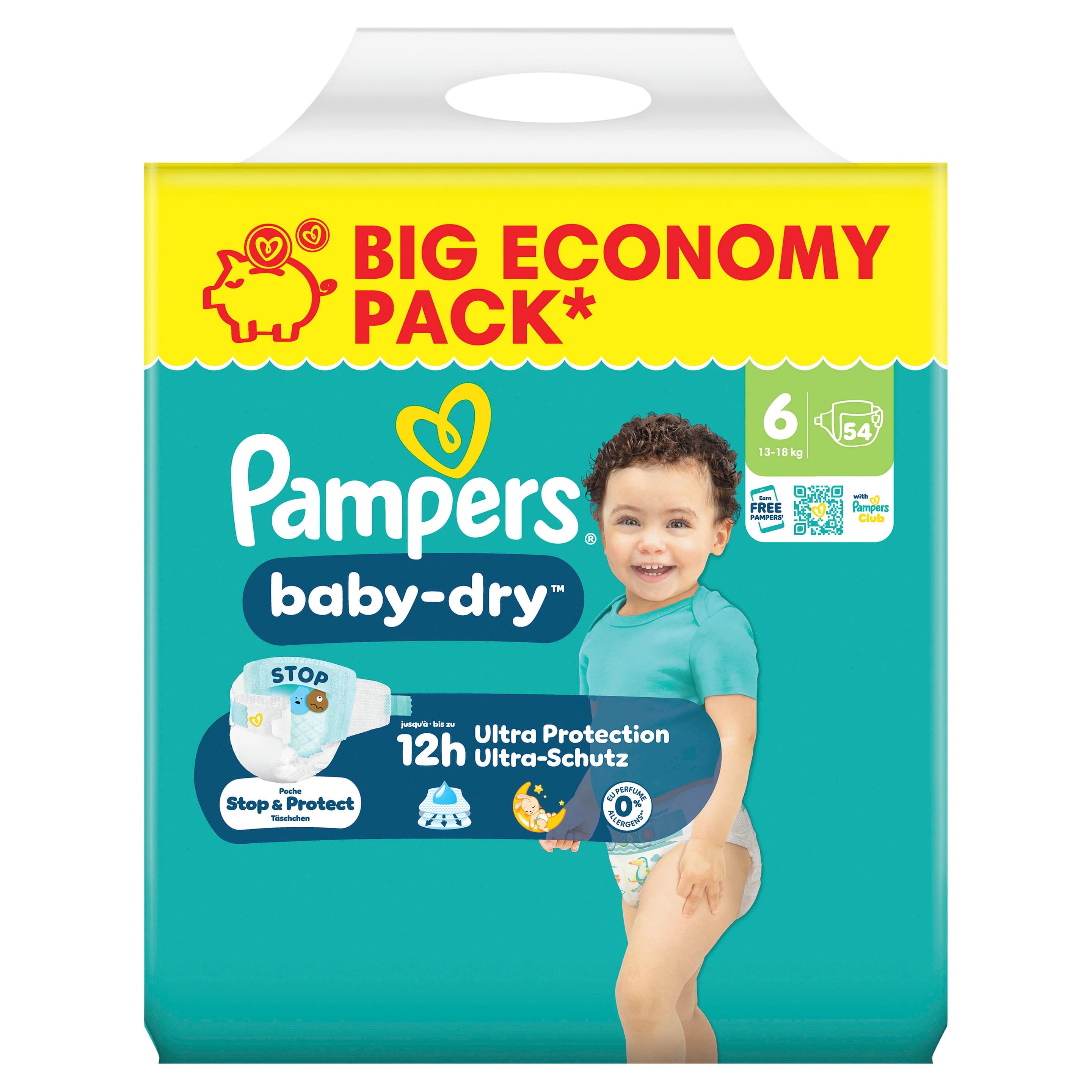 Pampers Baby-Dry Windeln Gr. 6