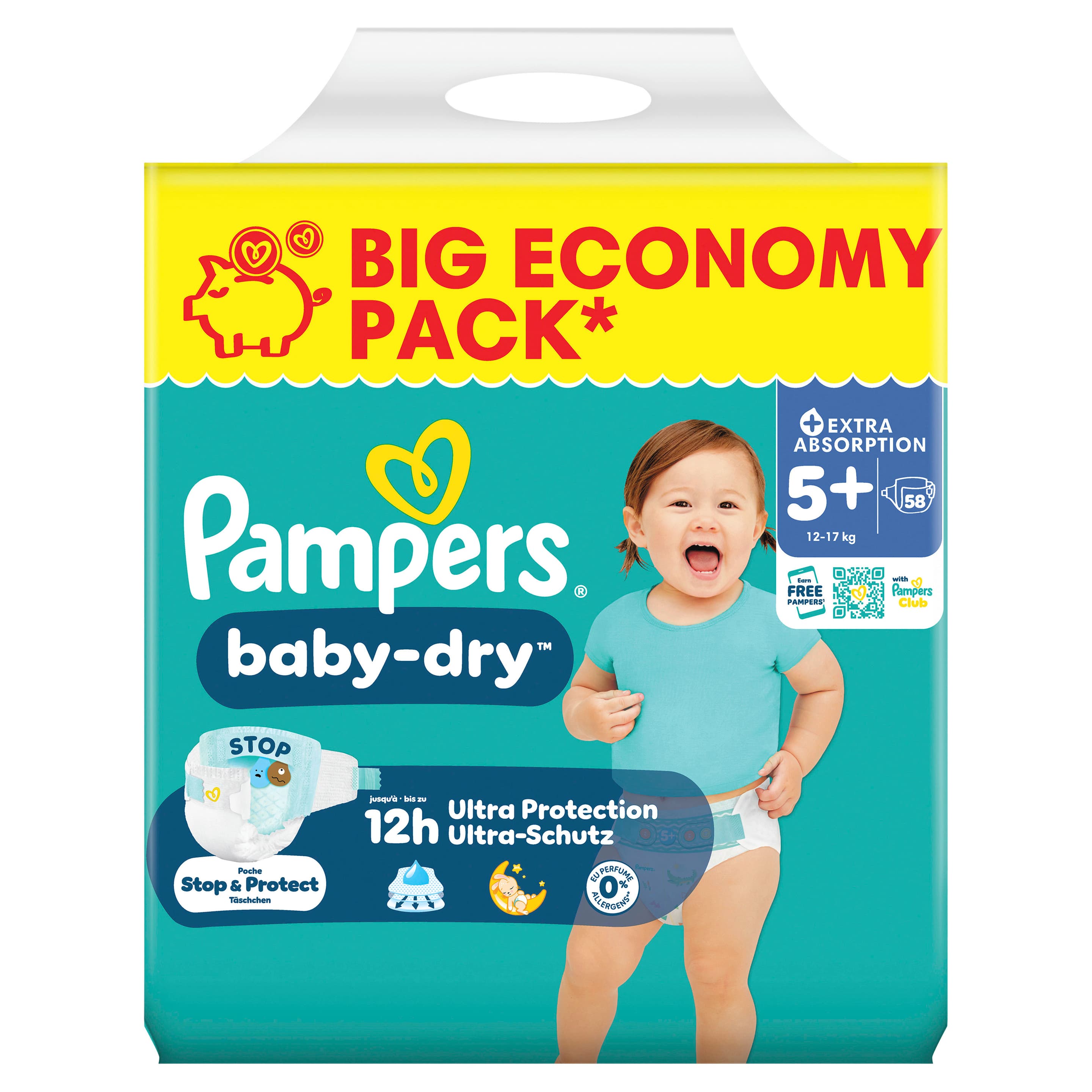 Pampers Baby-Dry Windeln Gr. 5