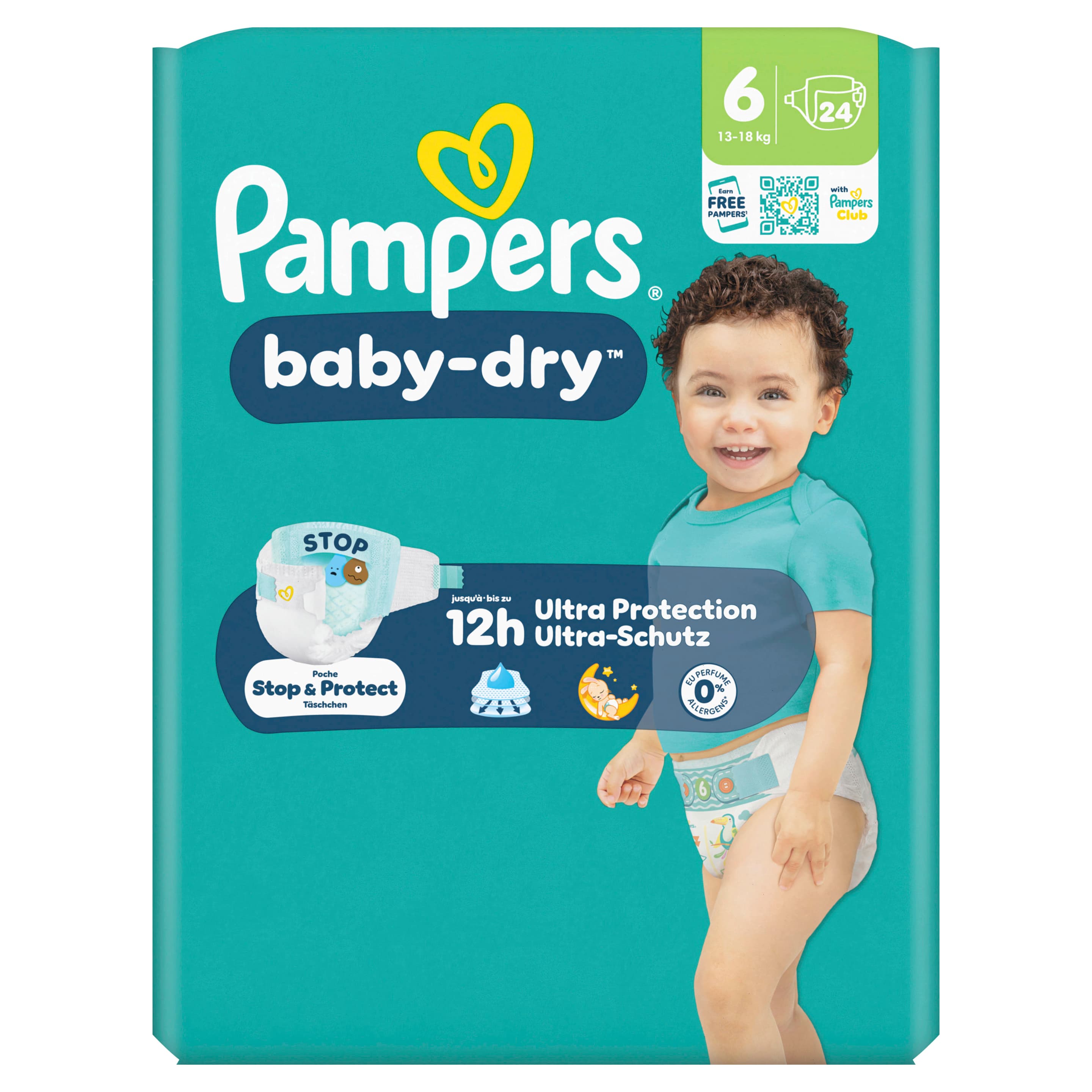 Pampers Baby Dry Windeln Gr.6 Extra Large 13-18kg