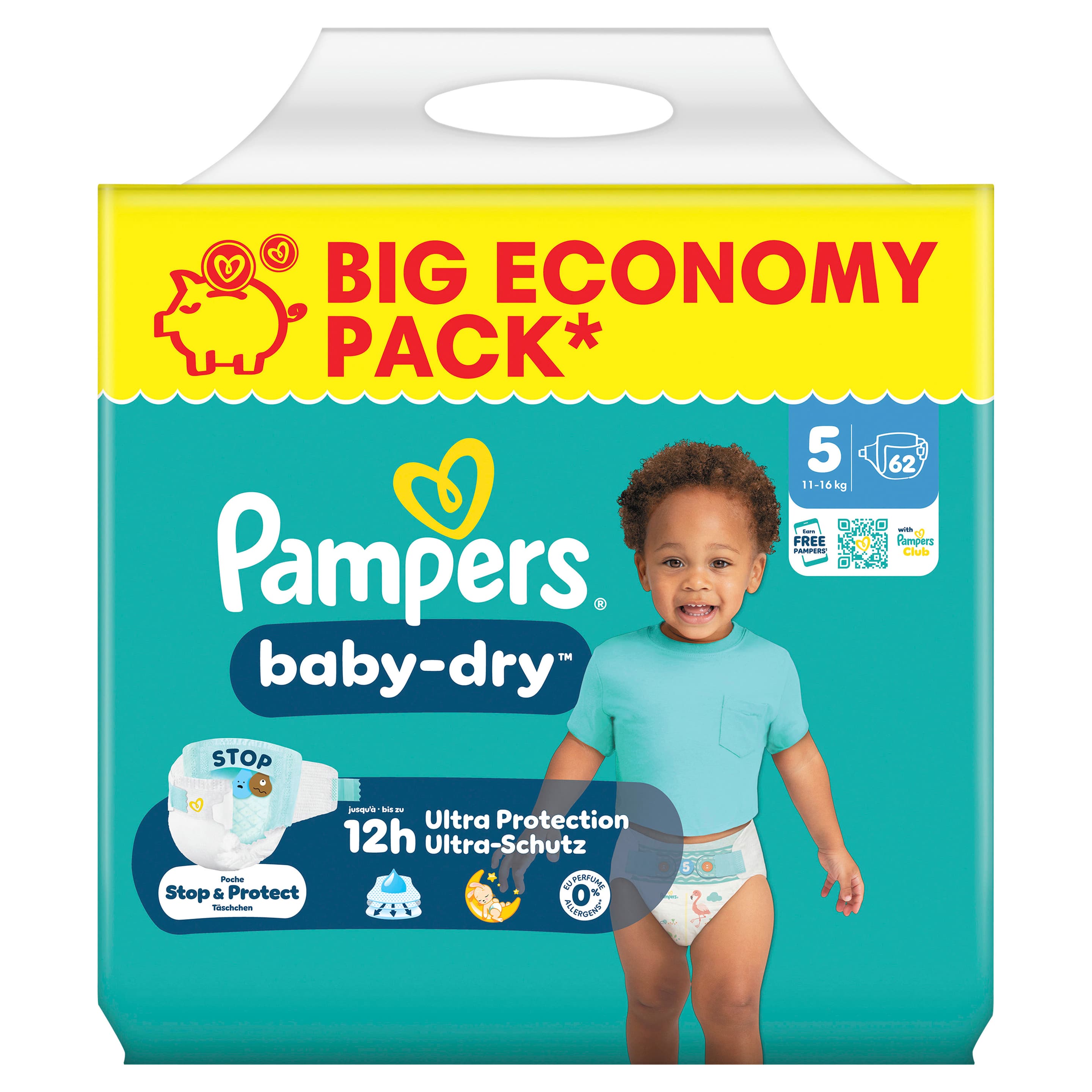 Pampers Baby-Dry Windeln Gr. 5