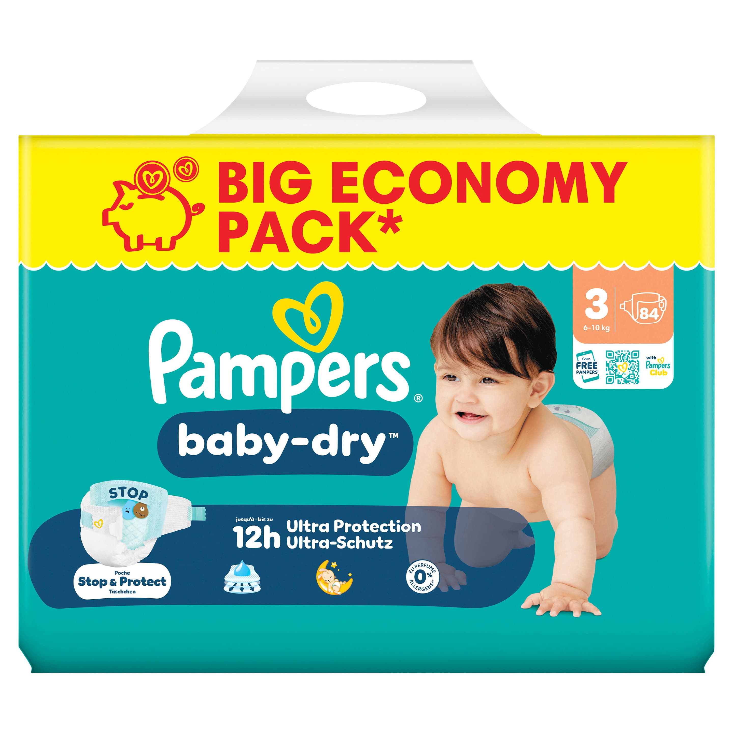 Pampers Baby-Dry Windeln Gr. 3