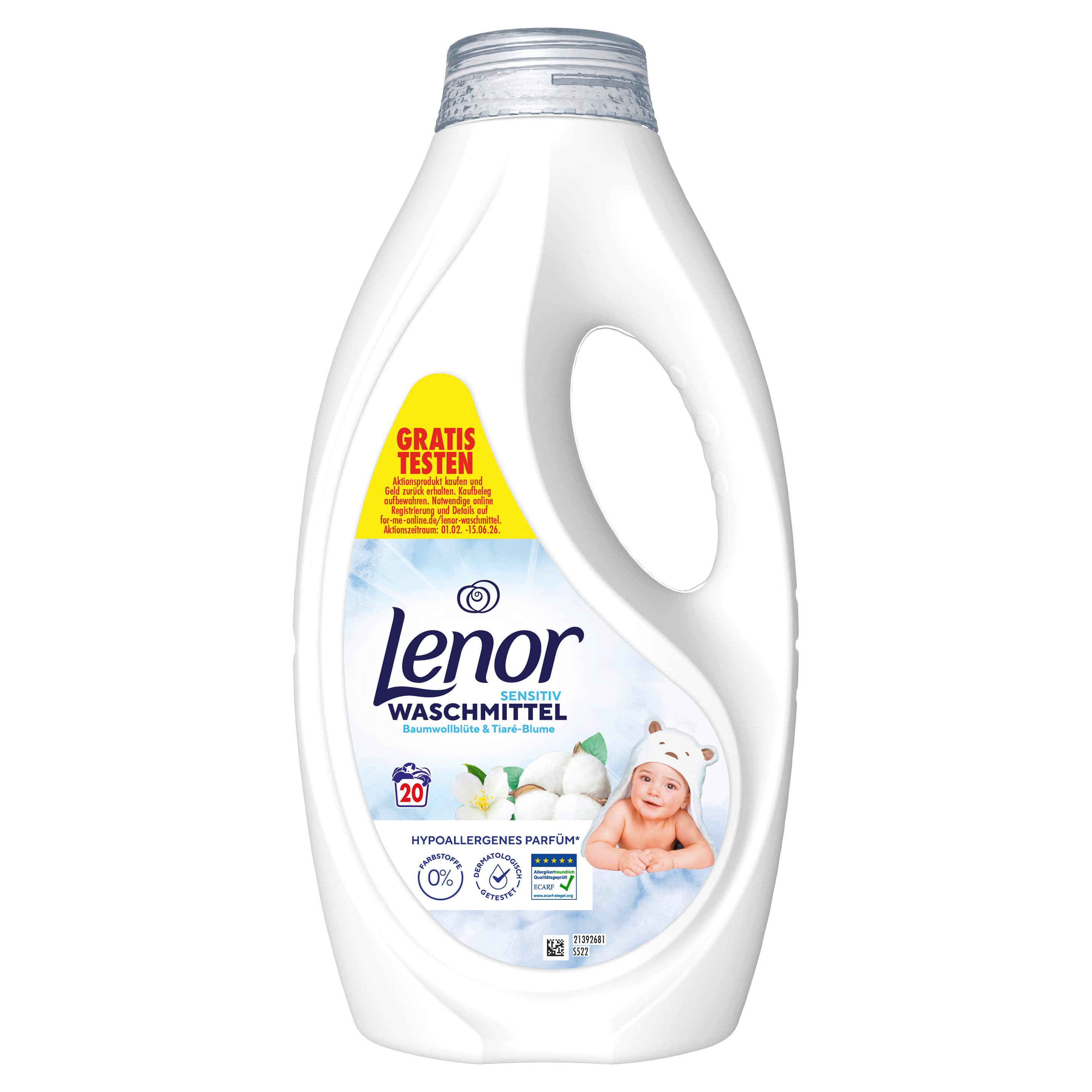 Lenor Sensitiv Flüssigwaschmittel