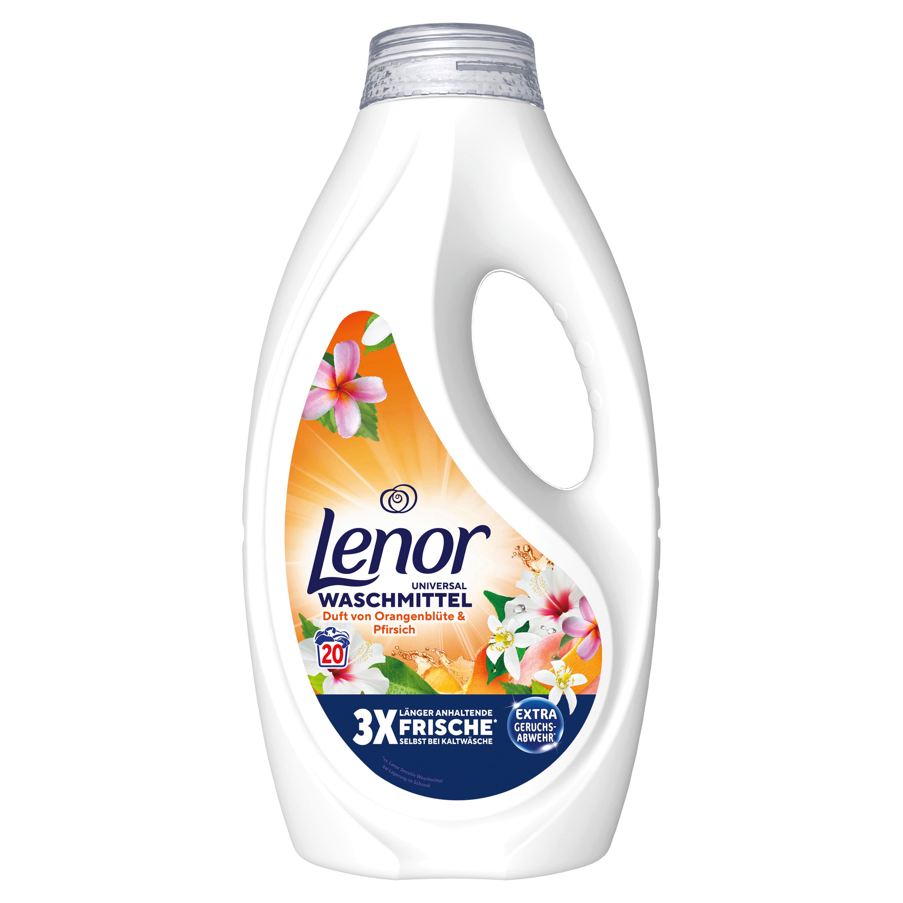 Lenor Universal Flüssigwaschmittel Orangenblüte & Pfirsich