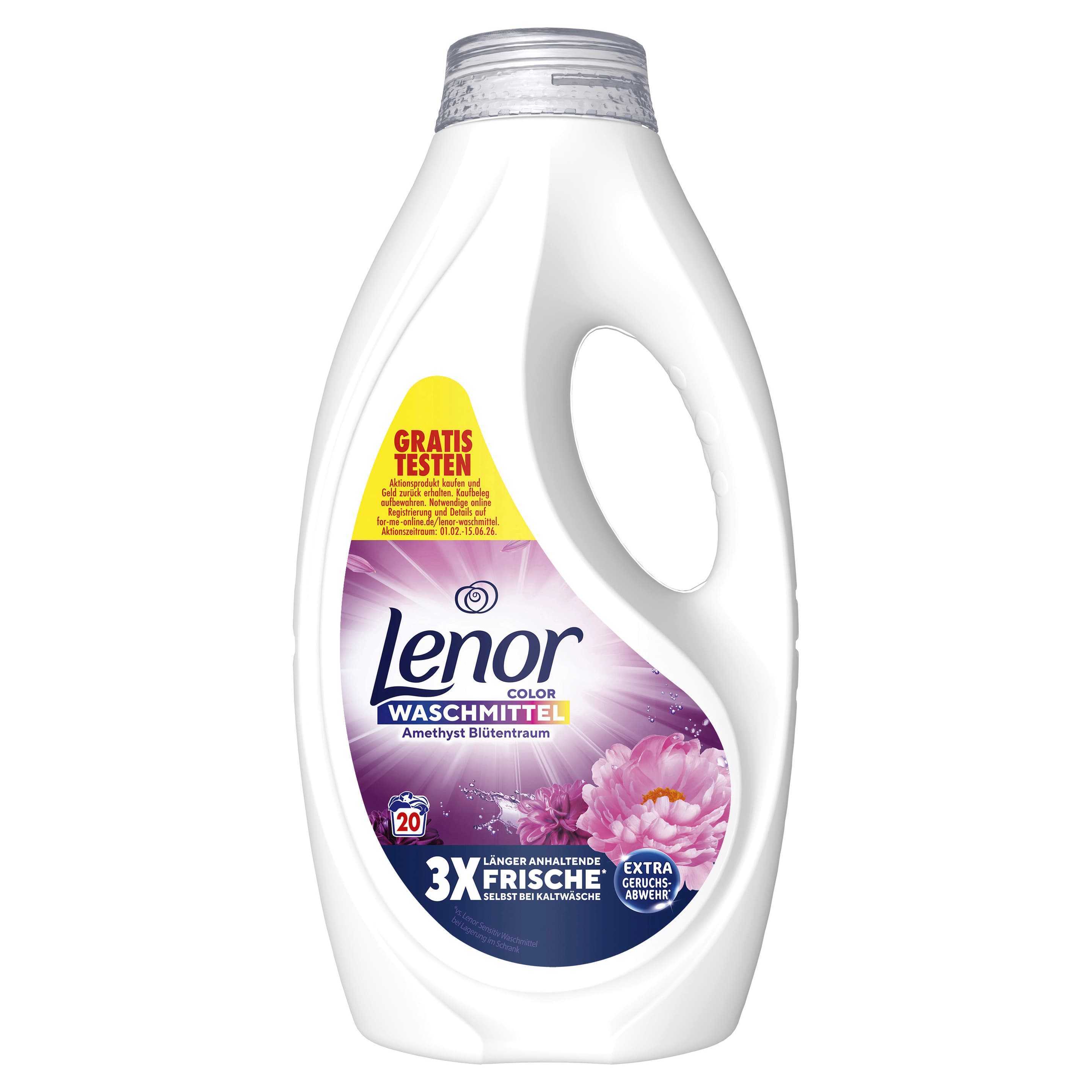 Lenor Color Flüssigwaschmittel Amethyst Blütentraum