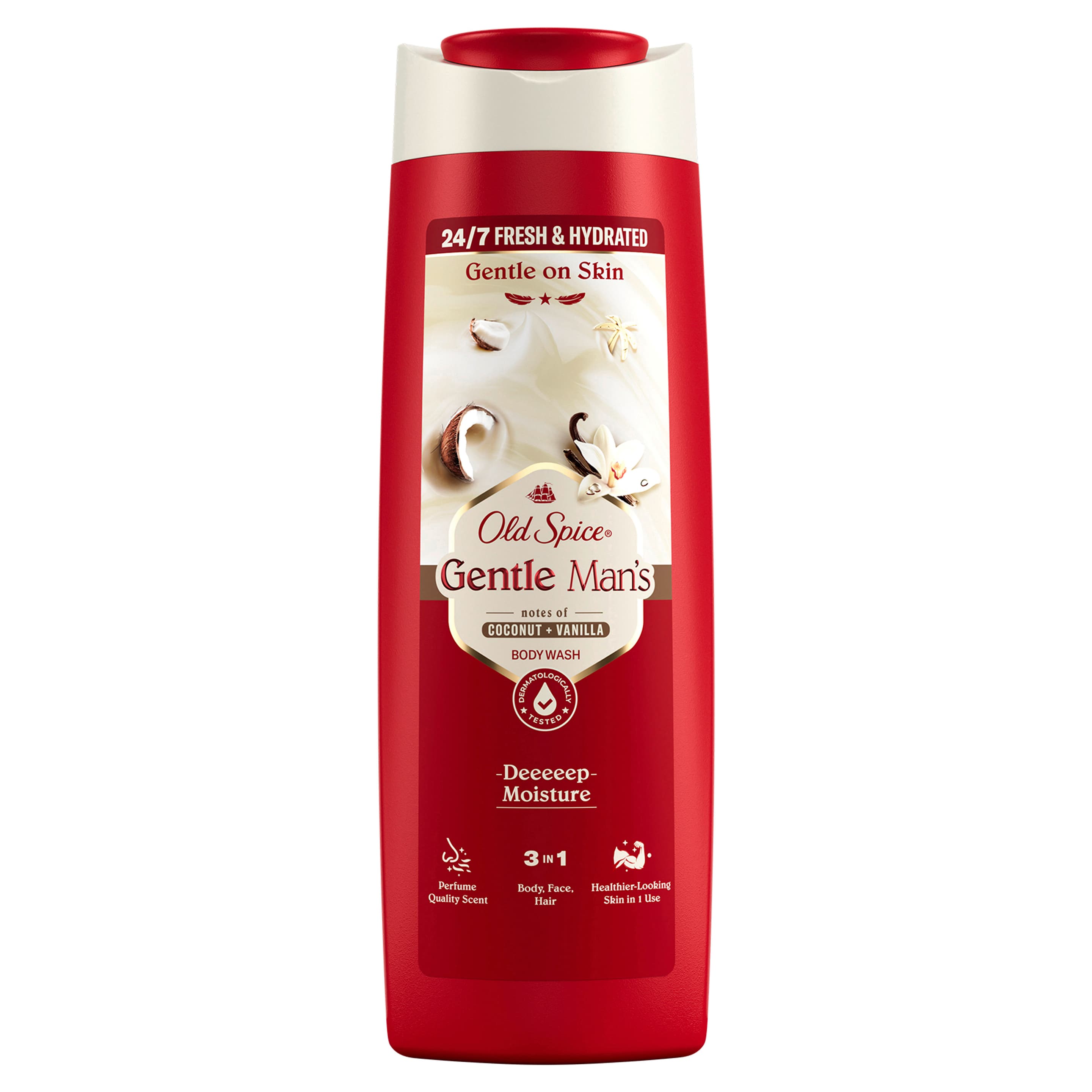 Old Spice Gentle Man's 3-in-1 Duschgel Coconut & Vanilla