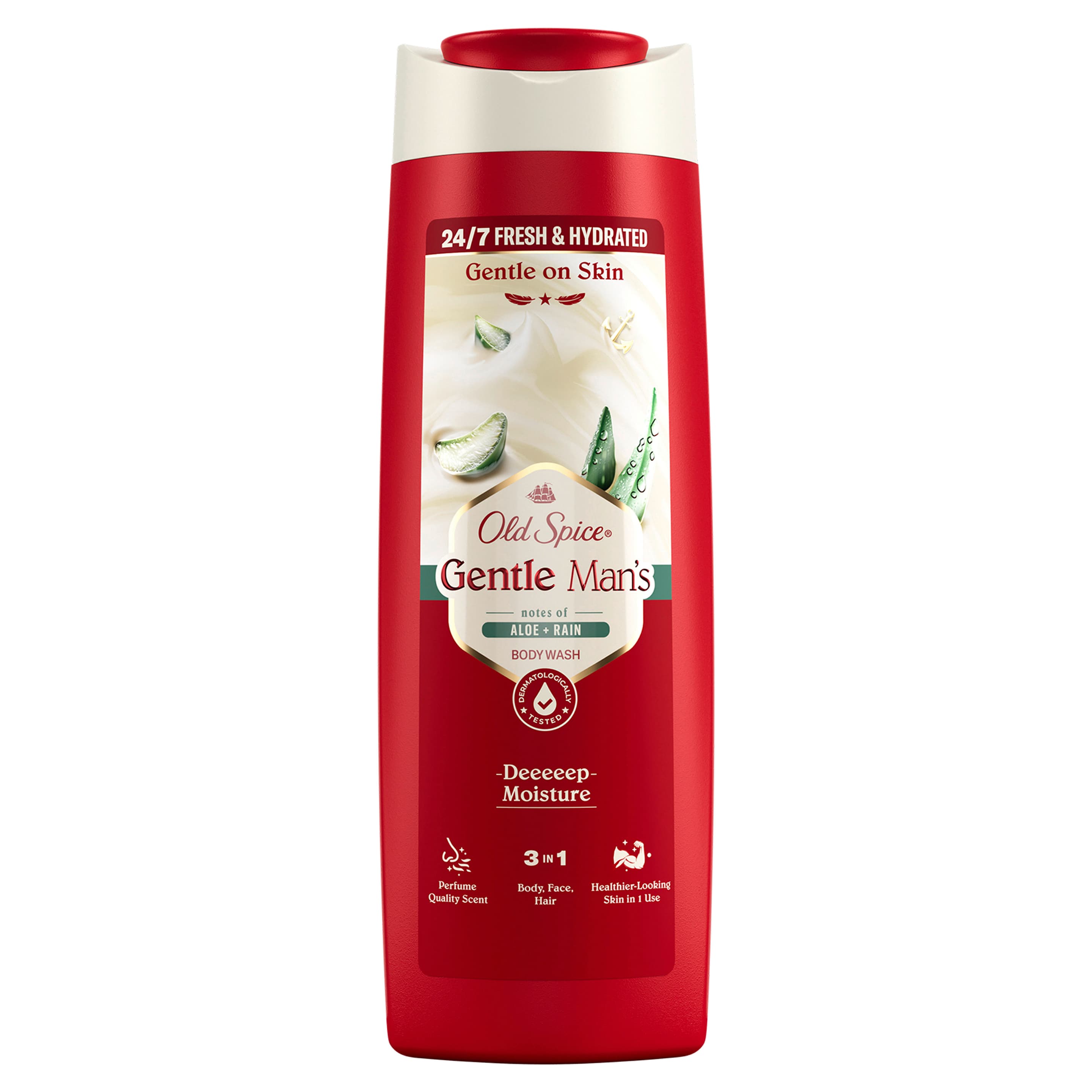 Old Spice Gentle Man's 3-in-1 Duschgel Aloe & Rain