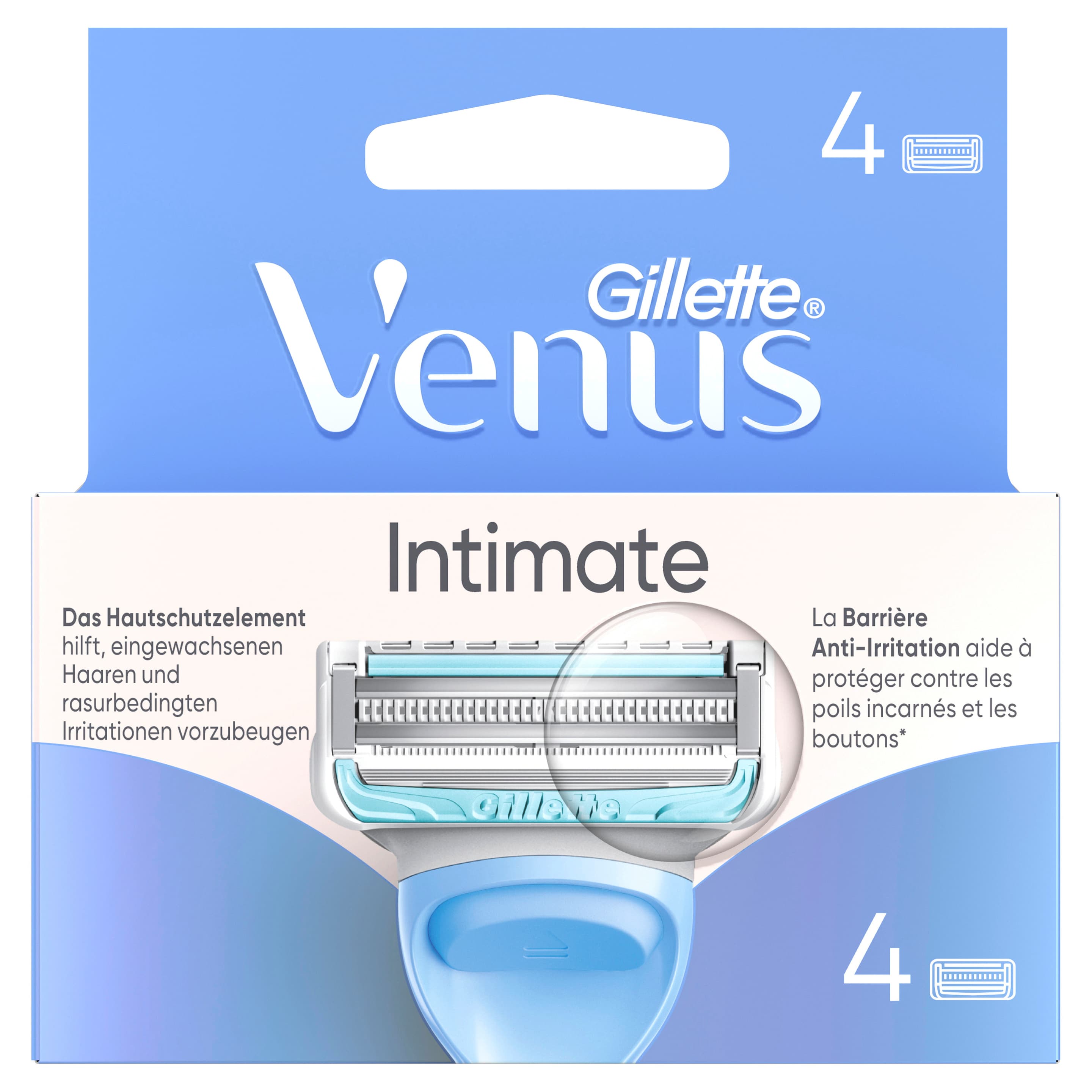 Gillette Venus Klingen für den Intimbereich