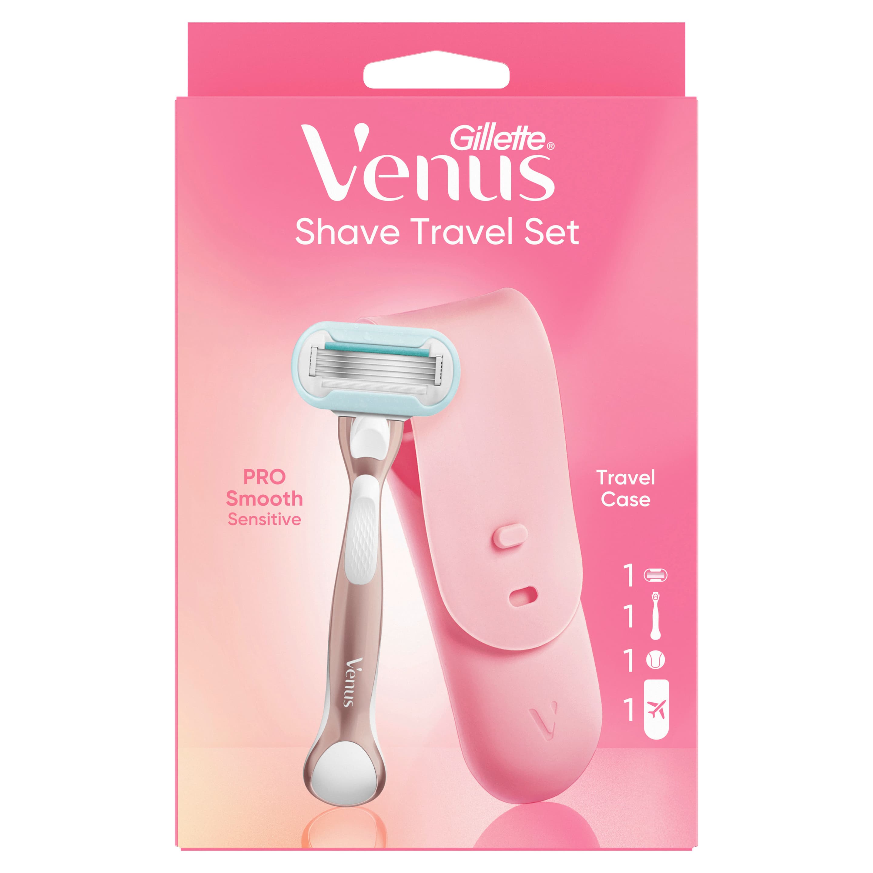 Gillette Venus Rasierer Pro Smooth Sensitive
