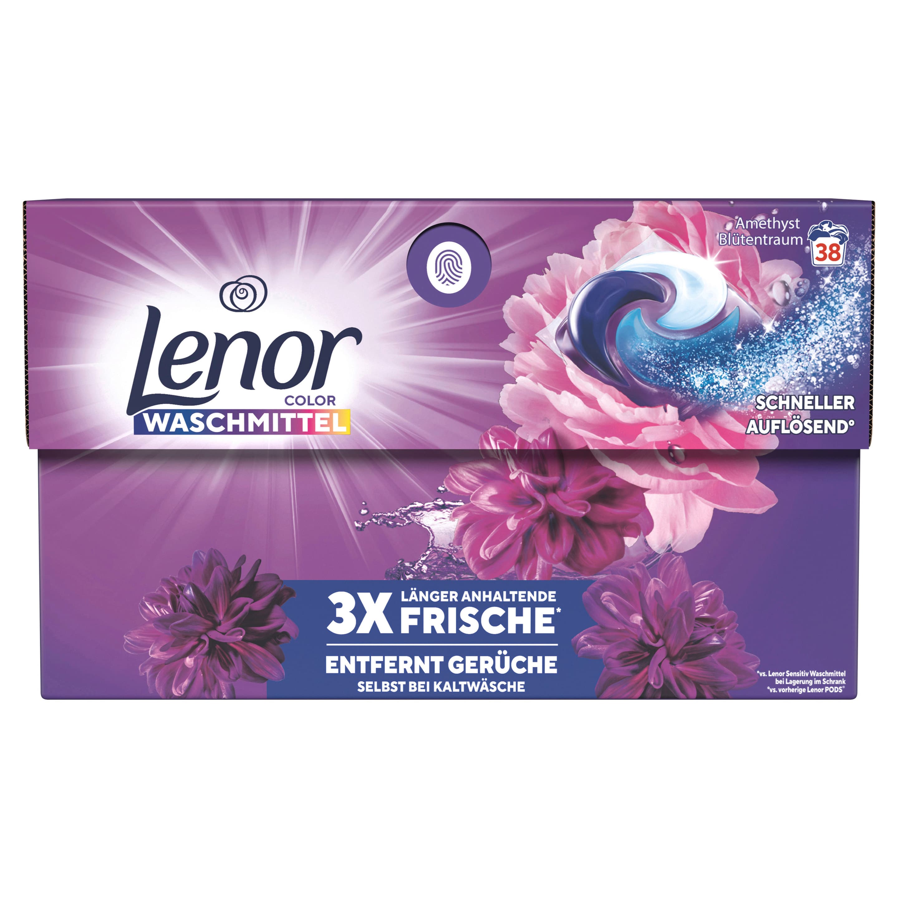 Lenor Amethyst Blütentraum Color Waschmittel PODS®