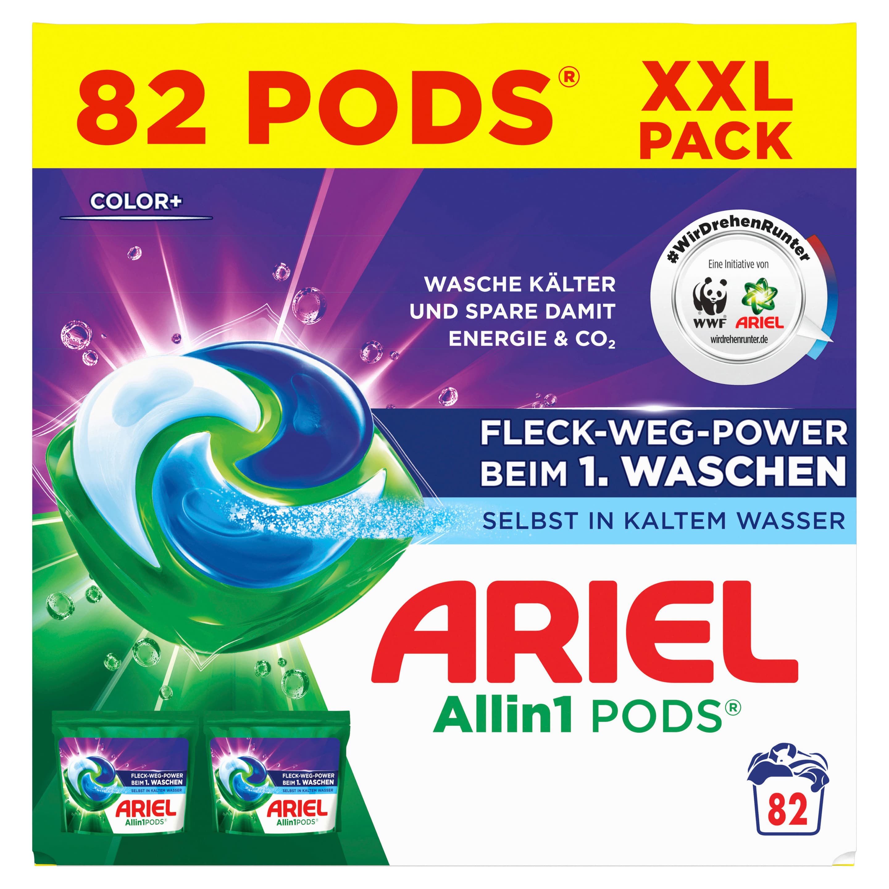 Ariel All-in-1 Colorwaschmittel Flüssig Pods 82WL