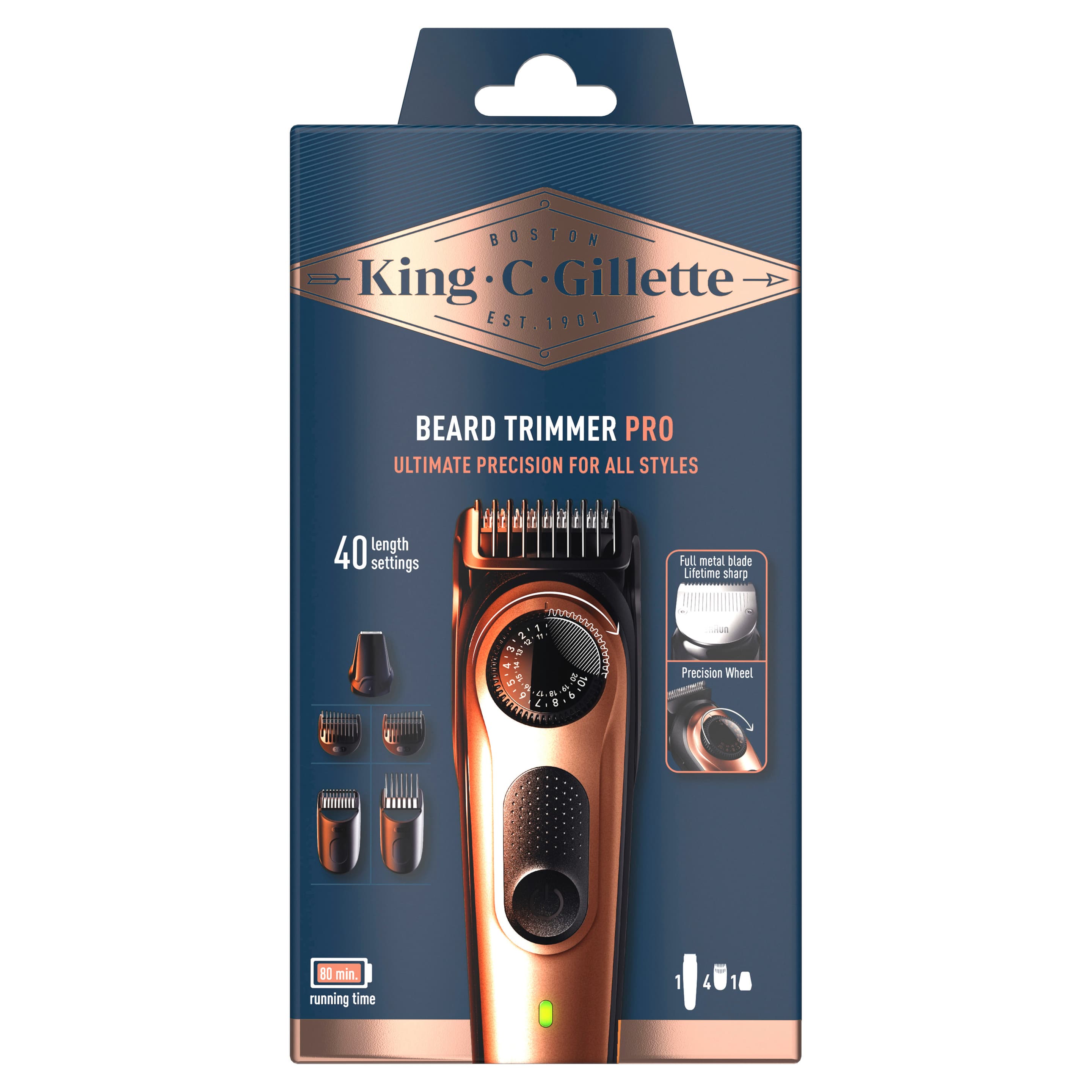 King C Gillette Trimmer PRO