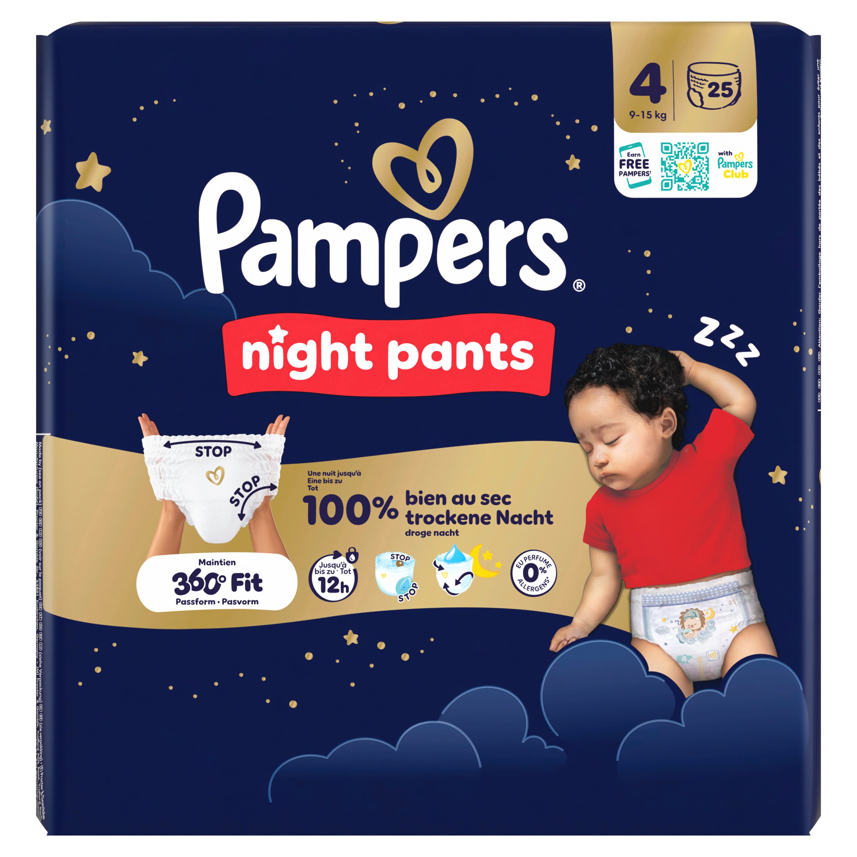 Pampers Night Pants Gr. 4