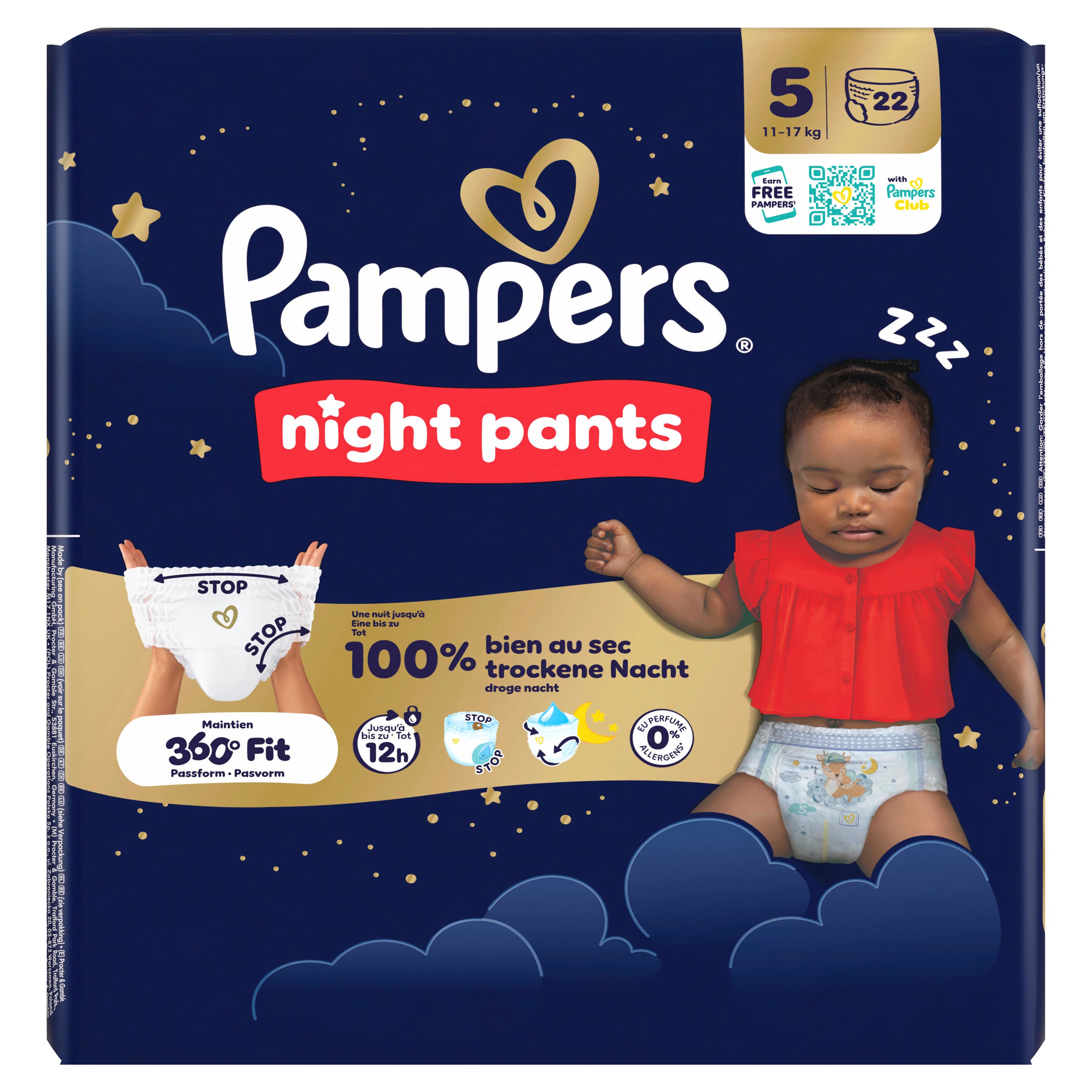 Pampers Night Pants Gr. 5