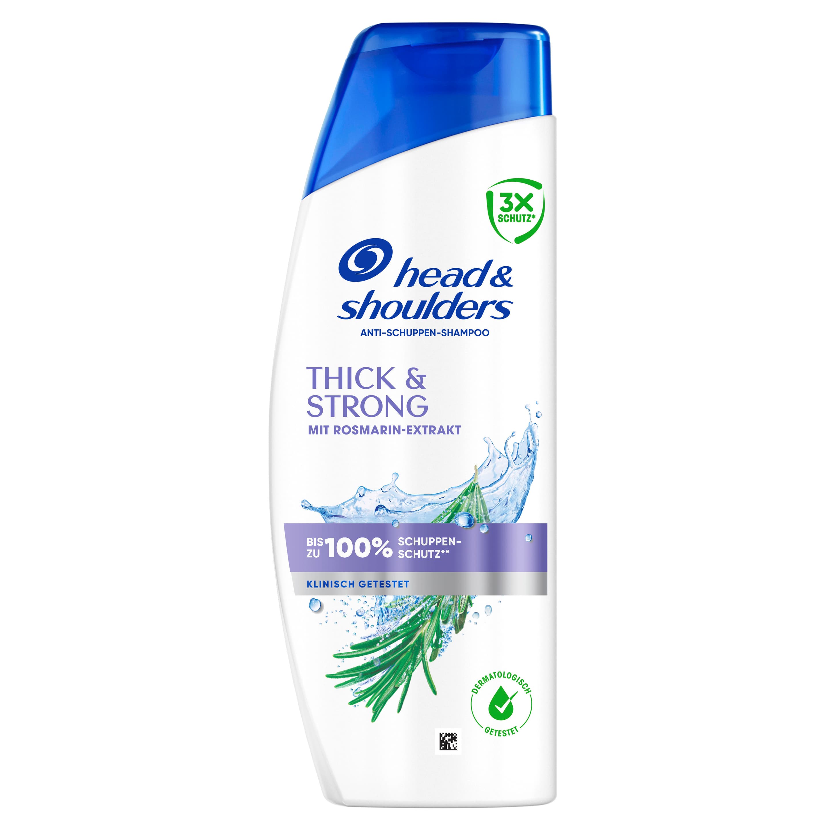 Head & Shoulders Thick & Strong Anti-Schuppen-Shampoo mit Rosmarinextrakt