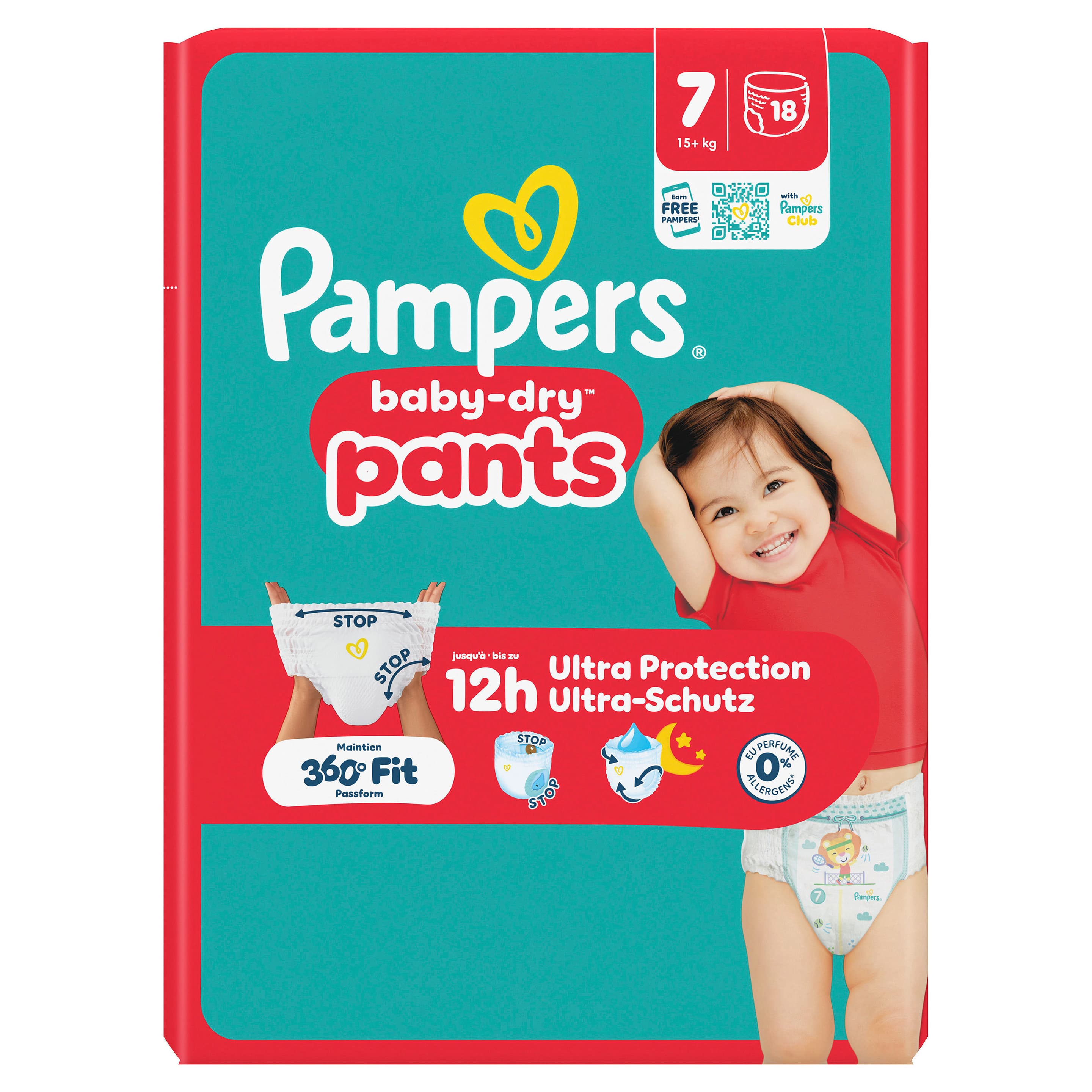 Pampers Baby-Dry Pants Gr. 7