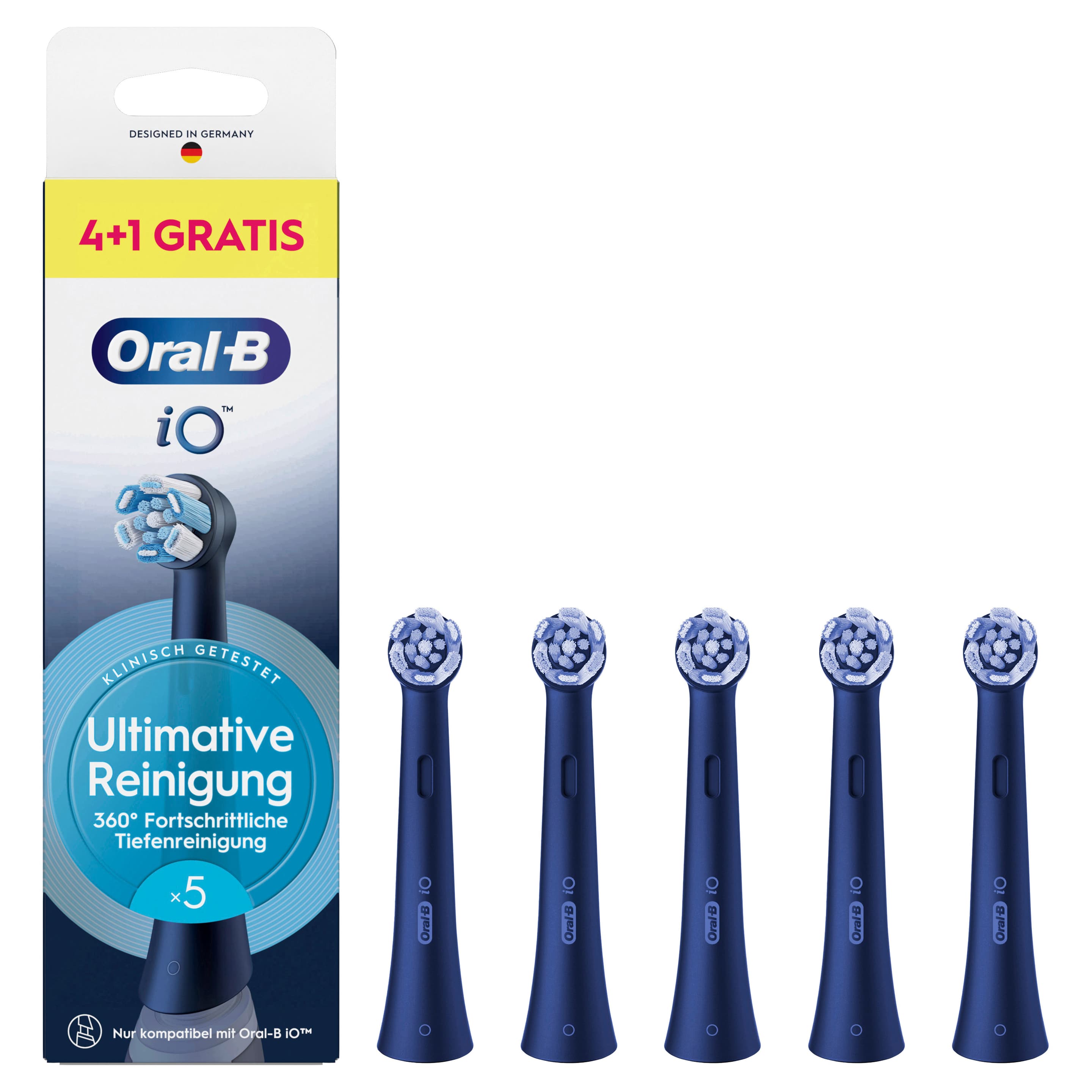 Oral-B Aufsteckbürsten iO Ultimative Reinigung Schwarz