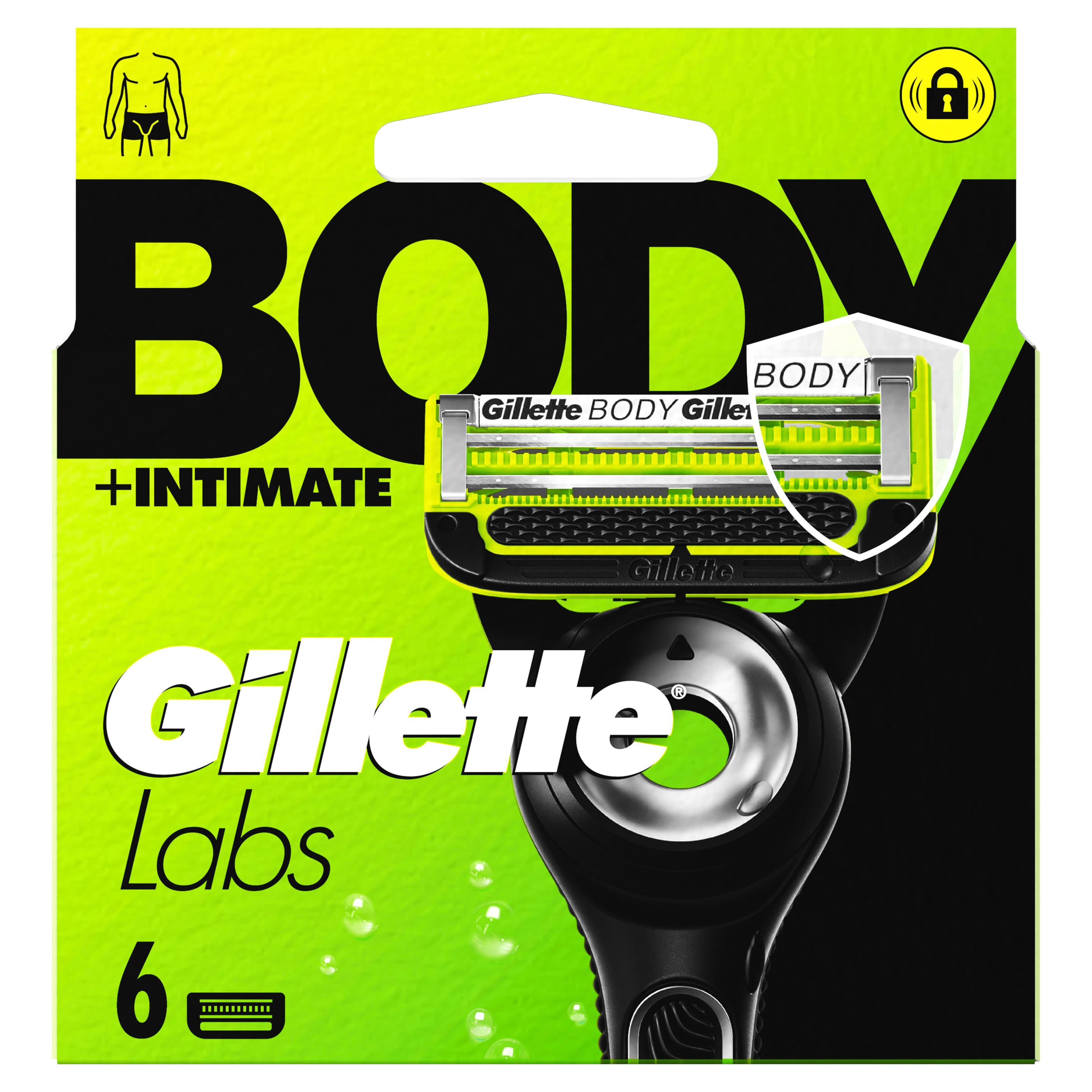 GilletteLabs Body + Intimate Ersatzklingen