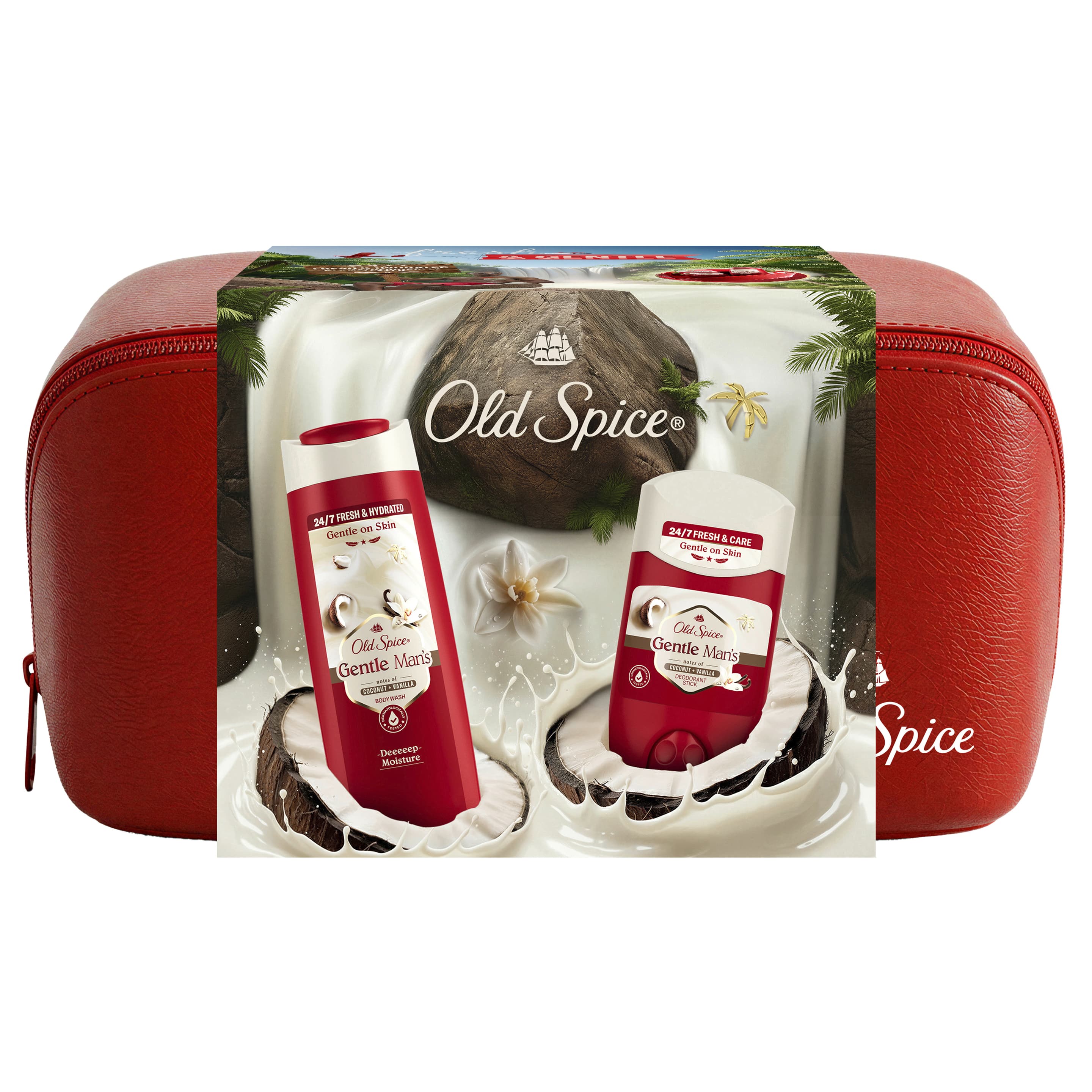 Old Spice Gentle Man's Coconut + Vanilla Geschenkset