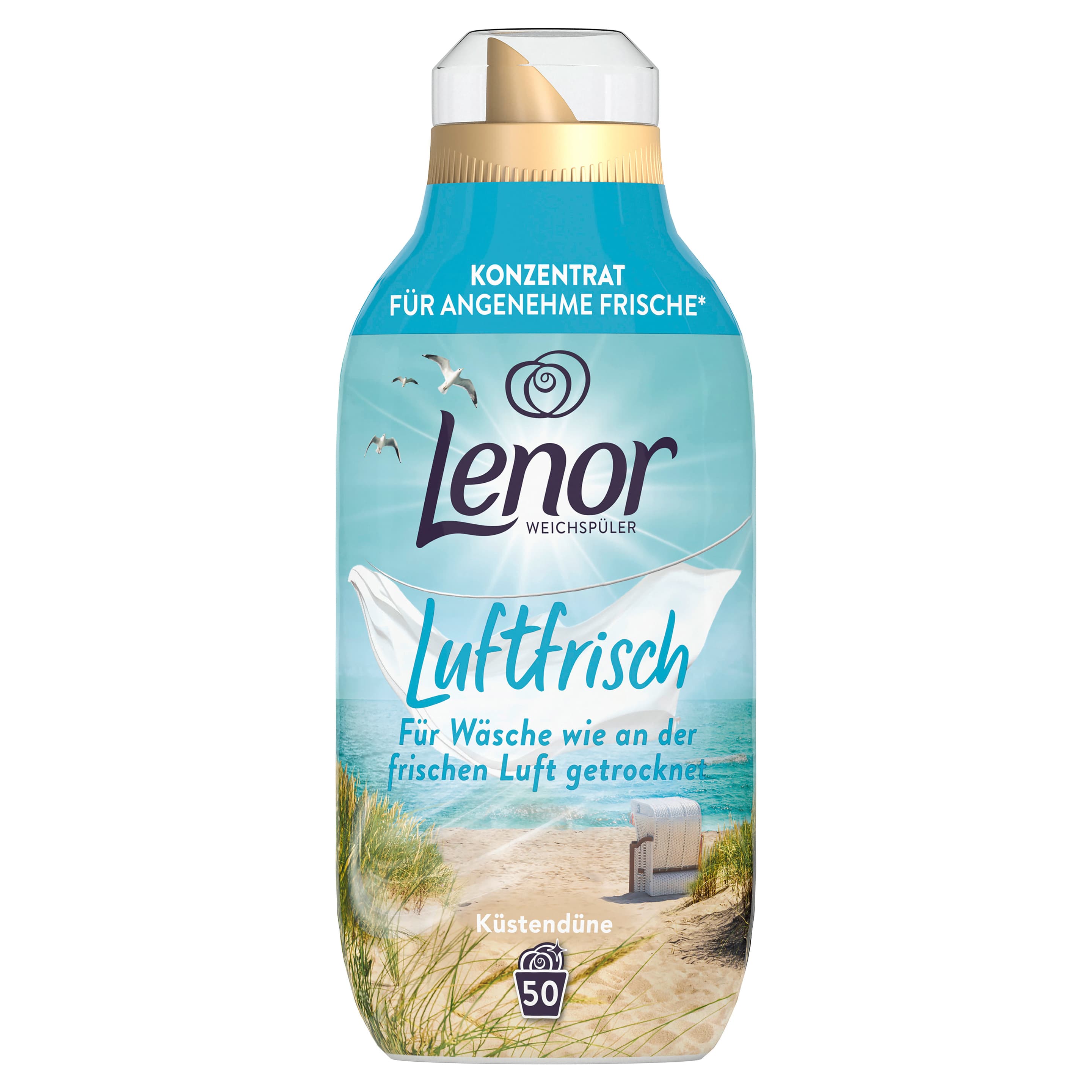 Lenor Weichspüler Konzentrat Luftfrisch Flasche Küstendüne