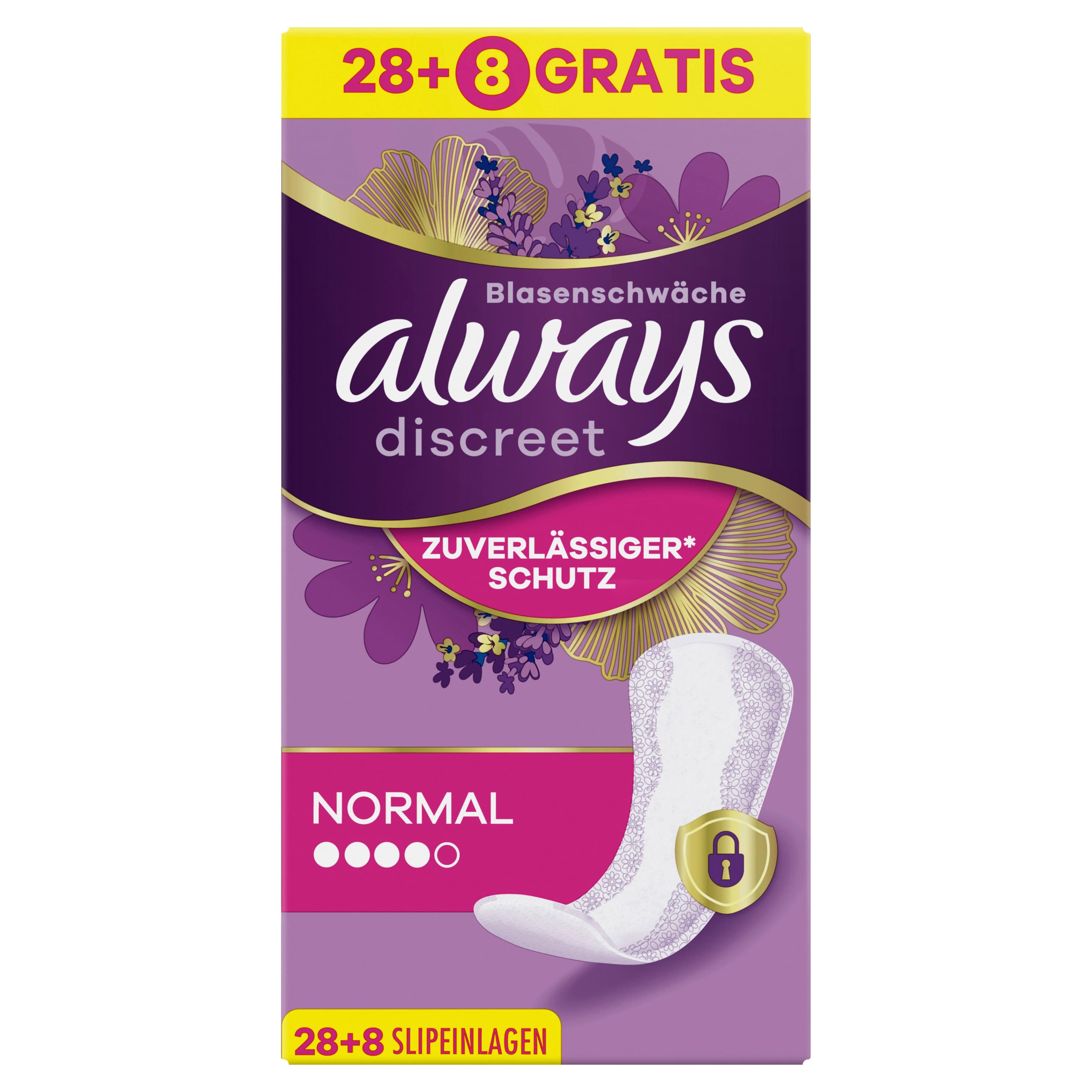 Always Discreet Inkontinenz Slipeinlage Normal