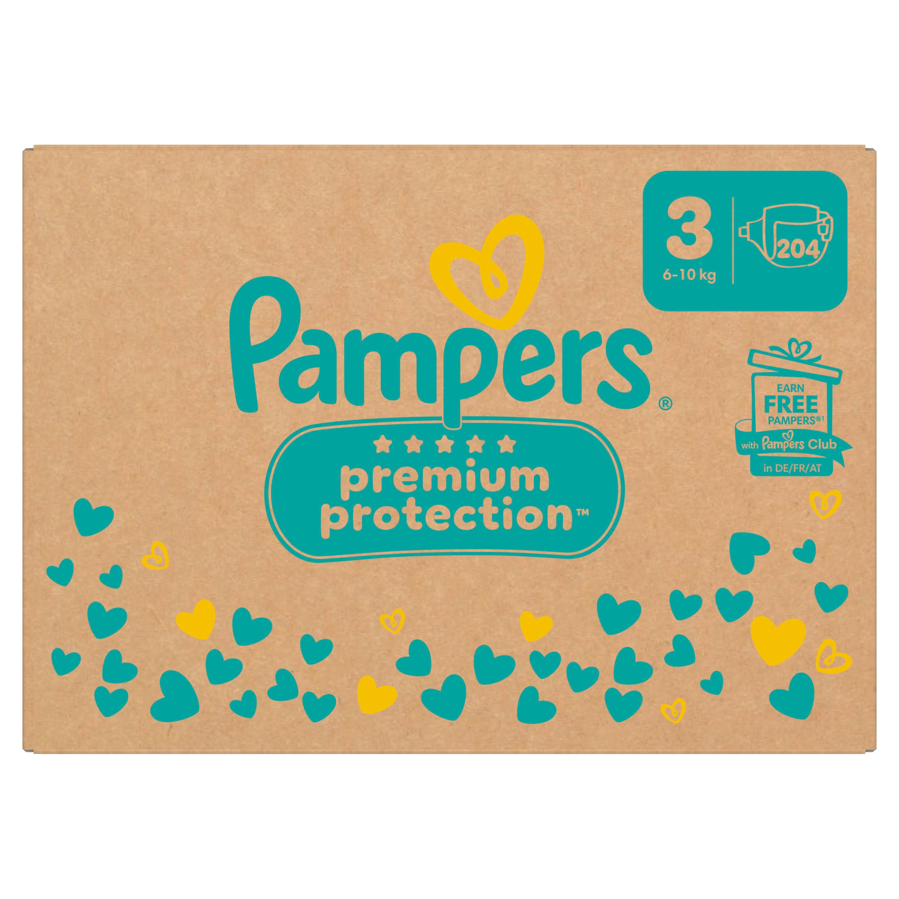 Pampers Premium Gr.3 Midi 6-10kg Monatsbox