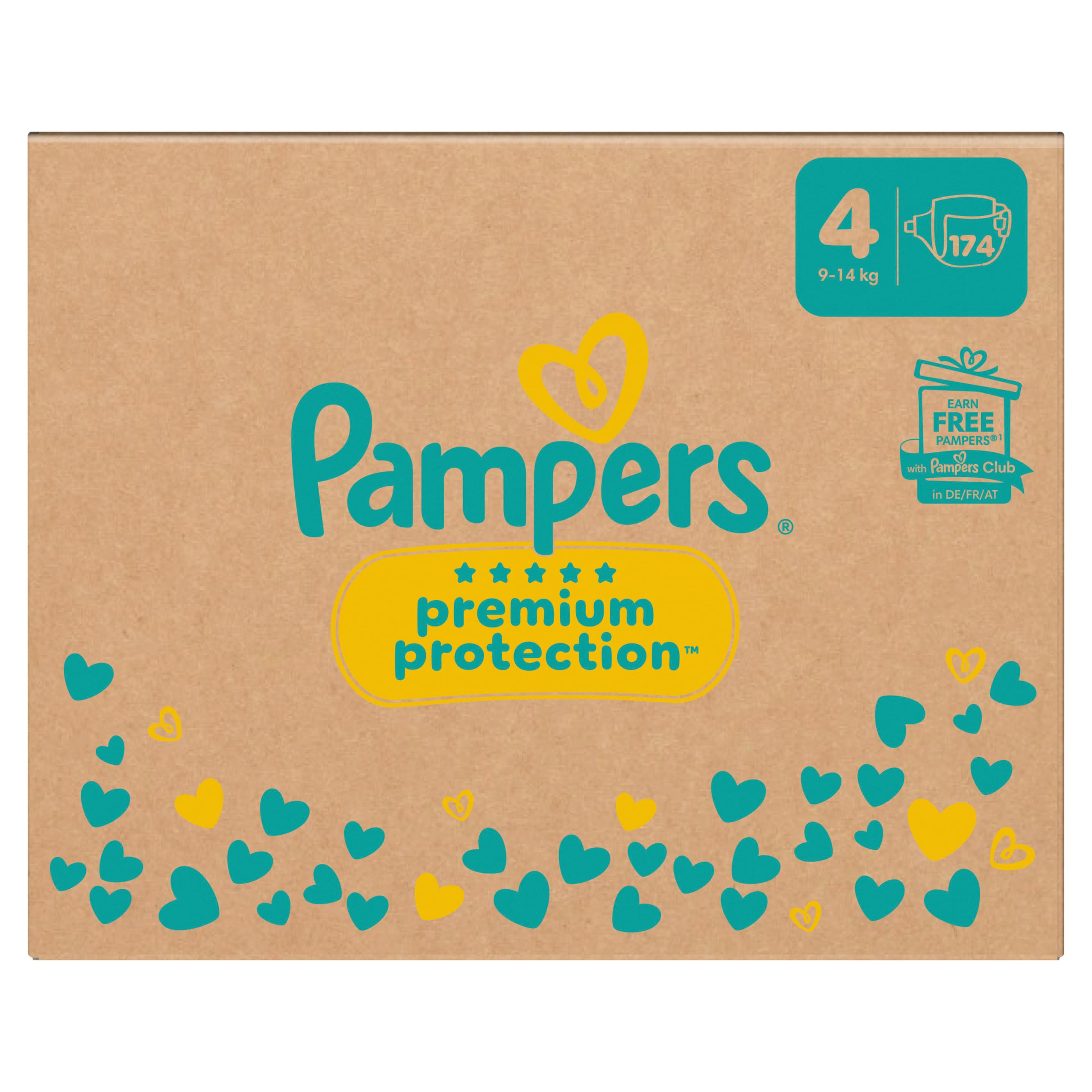 Pampers Premium Gr.4 Maxi 9-14kg Monatsbox